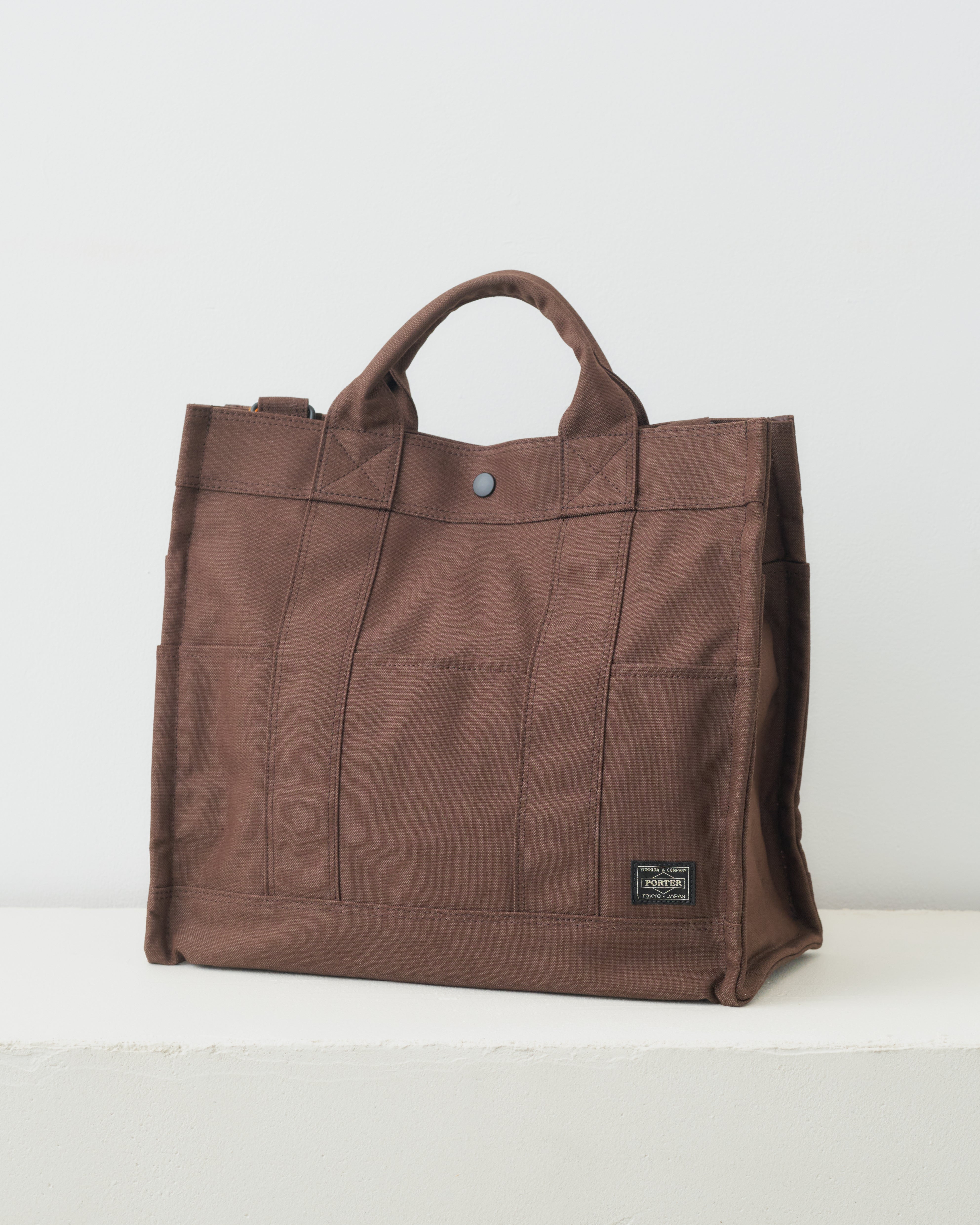 Porter Canvas Shoulder Bag Porter Yoshida Smoky 2Way Tote Bag