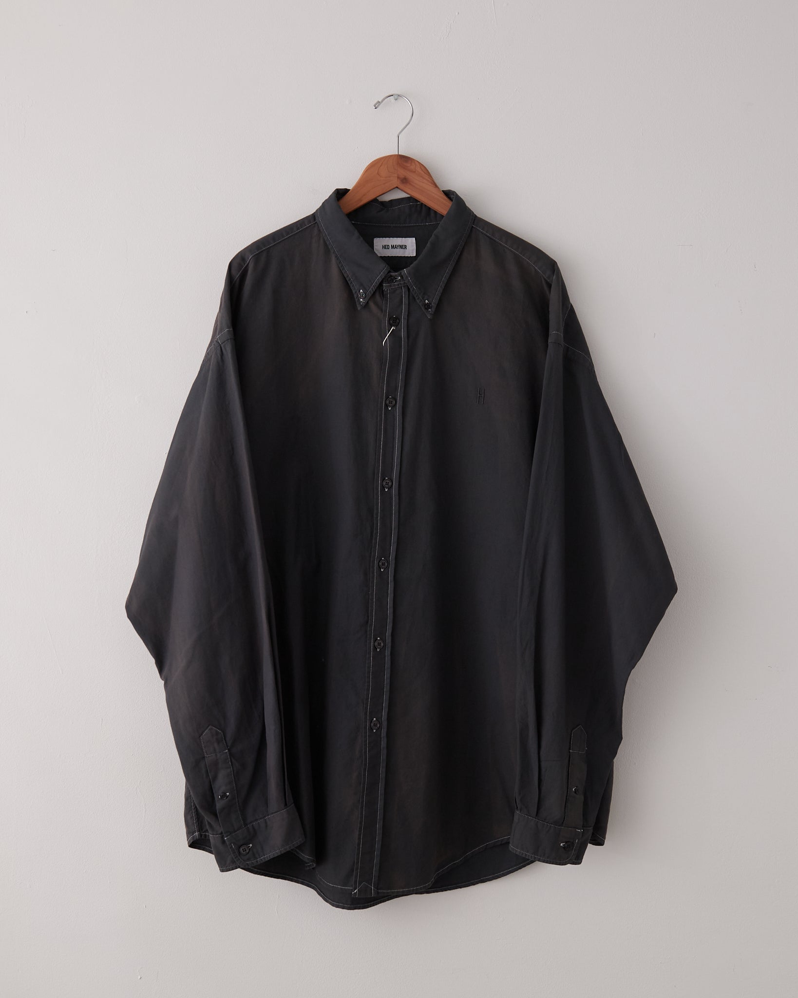 Buttoned Down Shirt, Charcoal