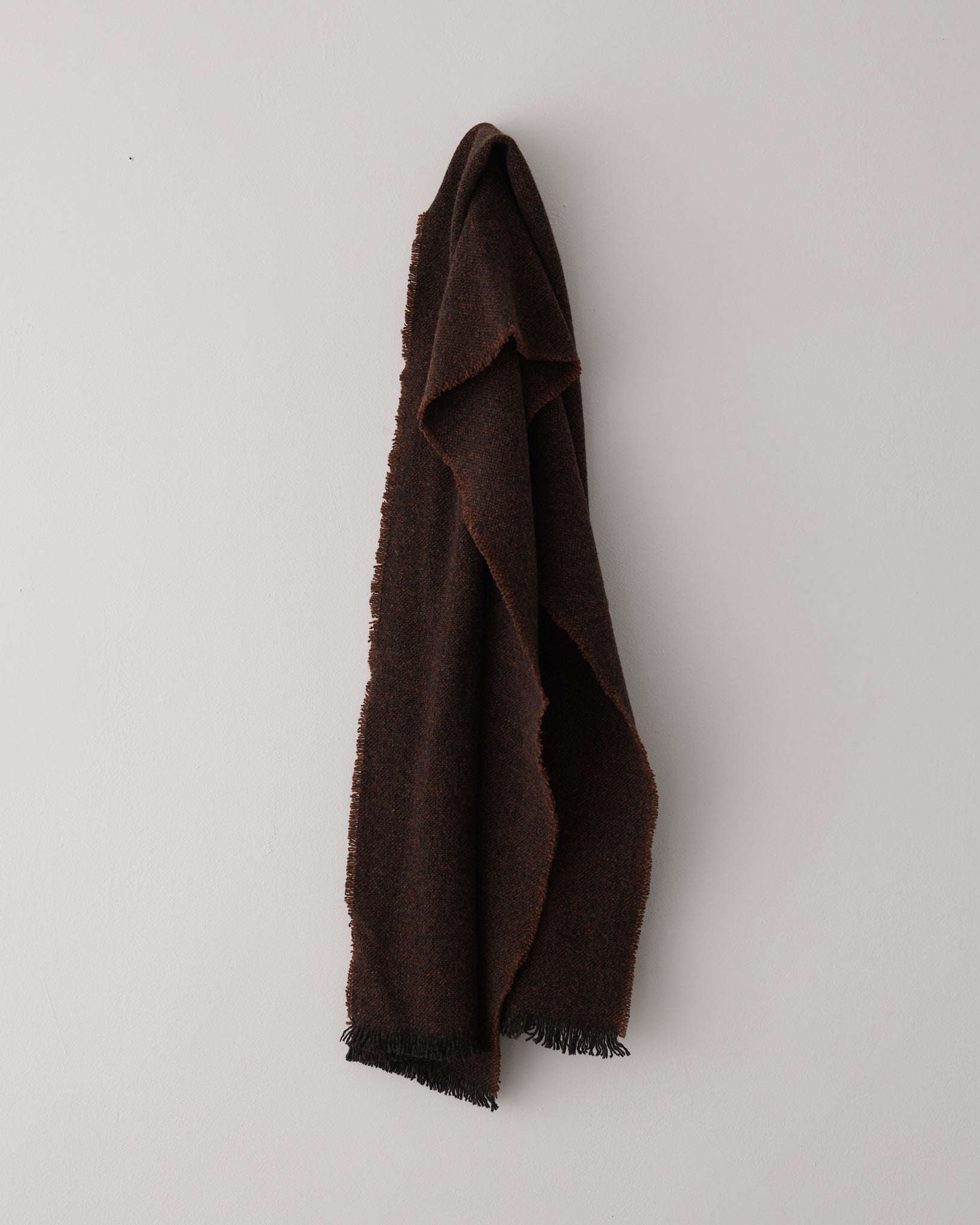 Wool Scarf, Brown