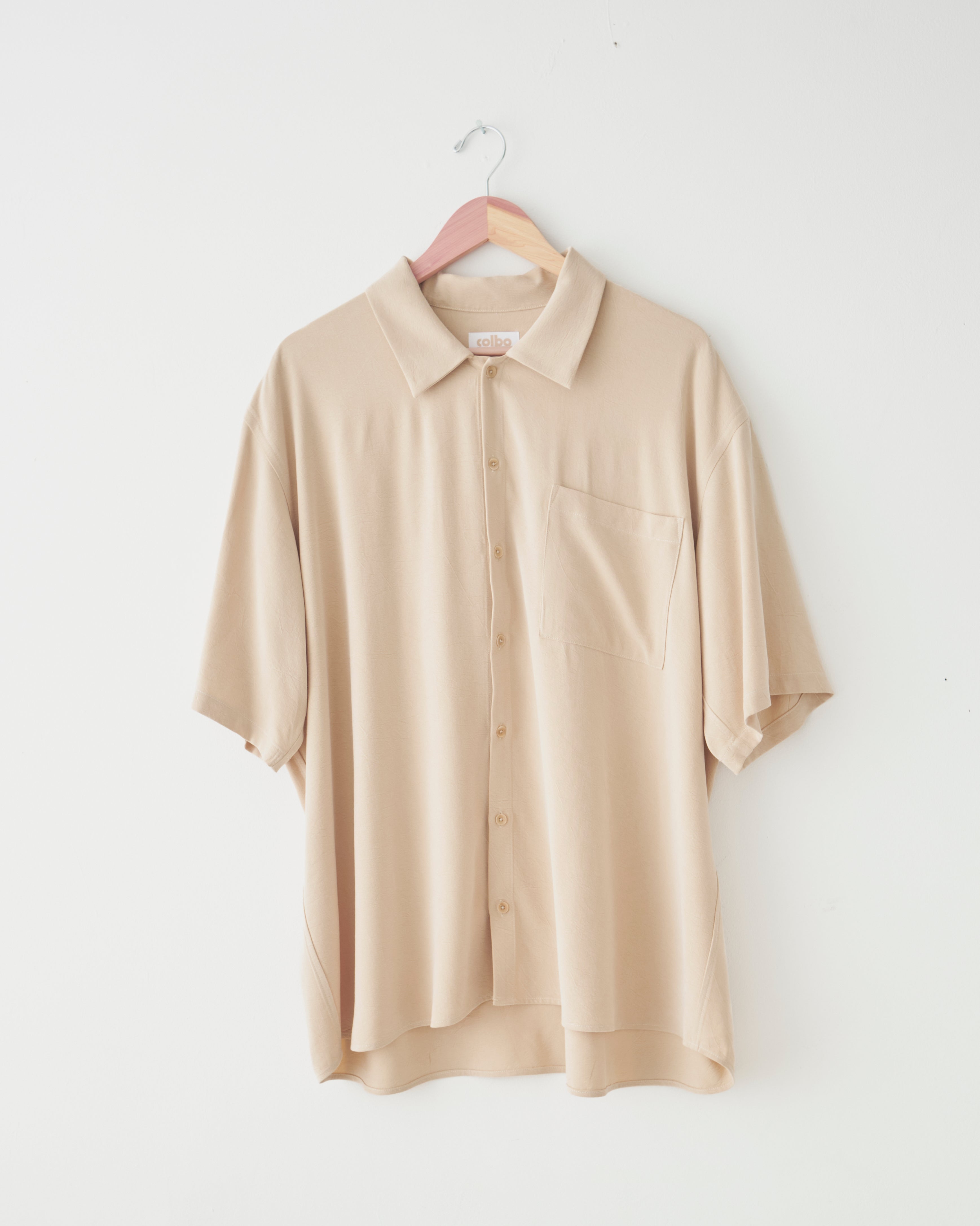 ★KODAK★ Nature Filter Cool Short Sleeve Shirt IVORY Kodak Apparel Unisex Core Woven Short Sleeve Tee Shirt Ivory