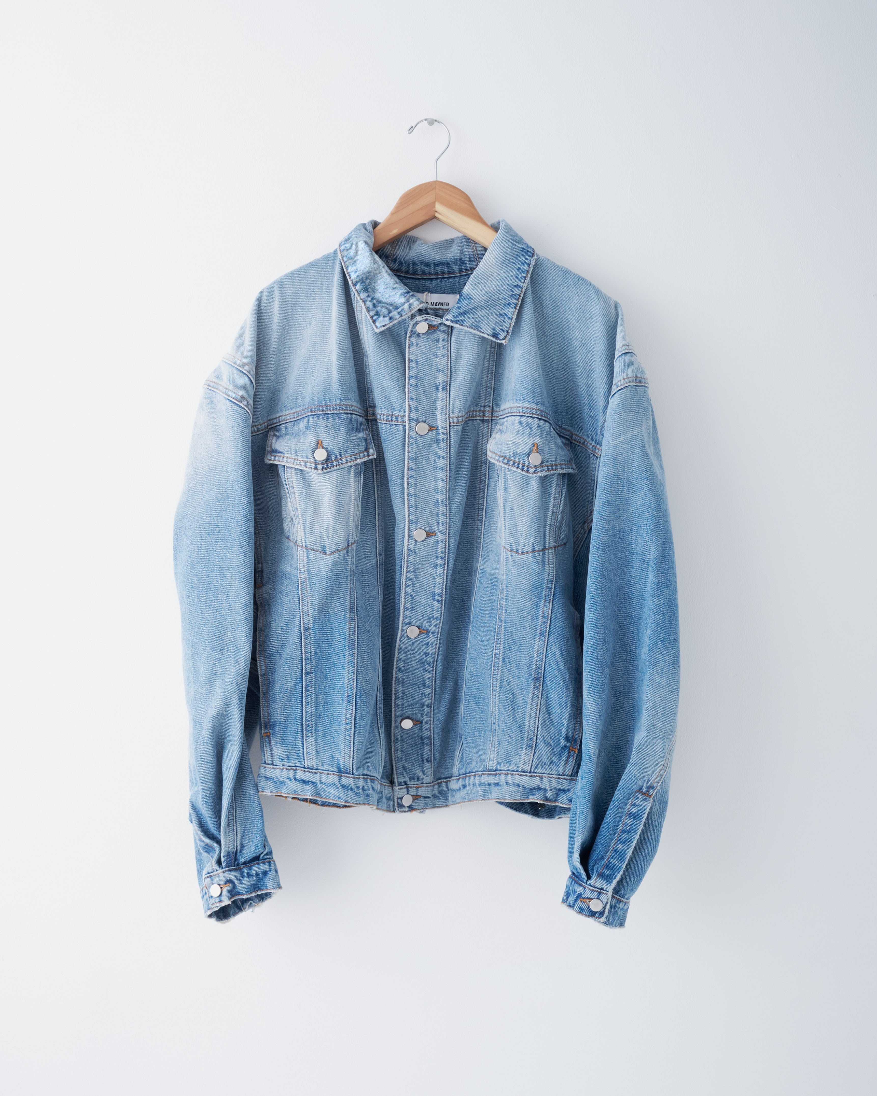 DENM 'Heartbreaker' outlets Lightwashed Blue Denim Jacket