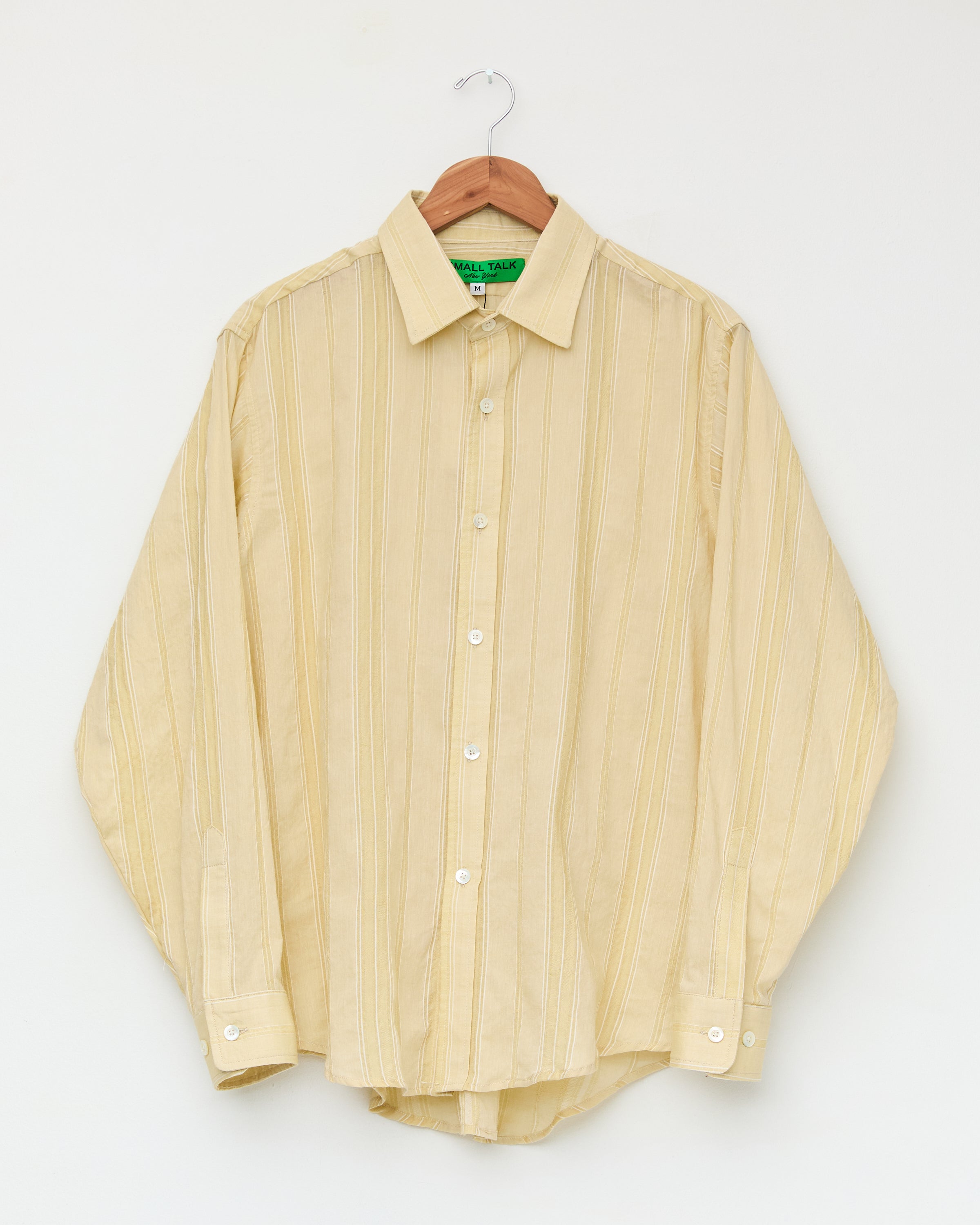 Dobby Stripe Dress Shirt, Pale Green Dobby Stripe Dress Shirt, Pale Green