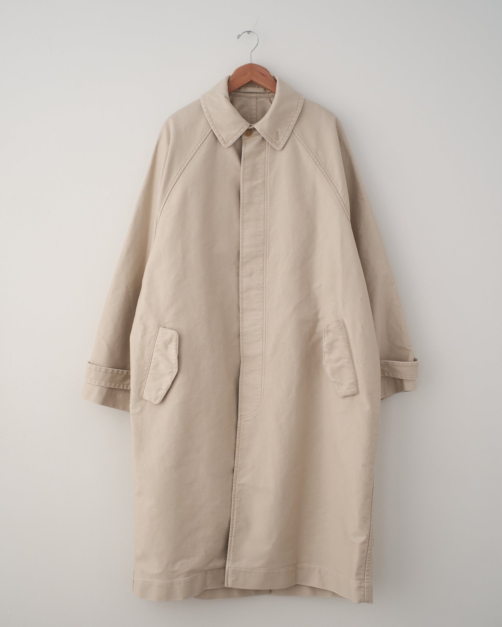 Trench Coat Stone Washed Beige