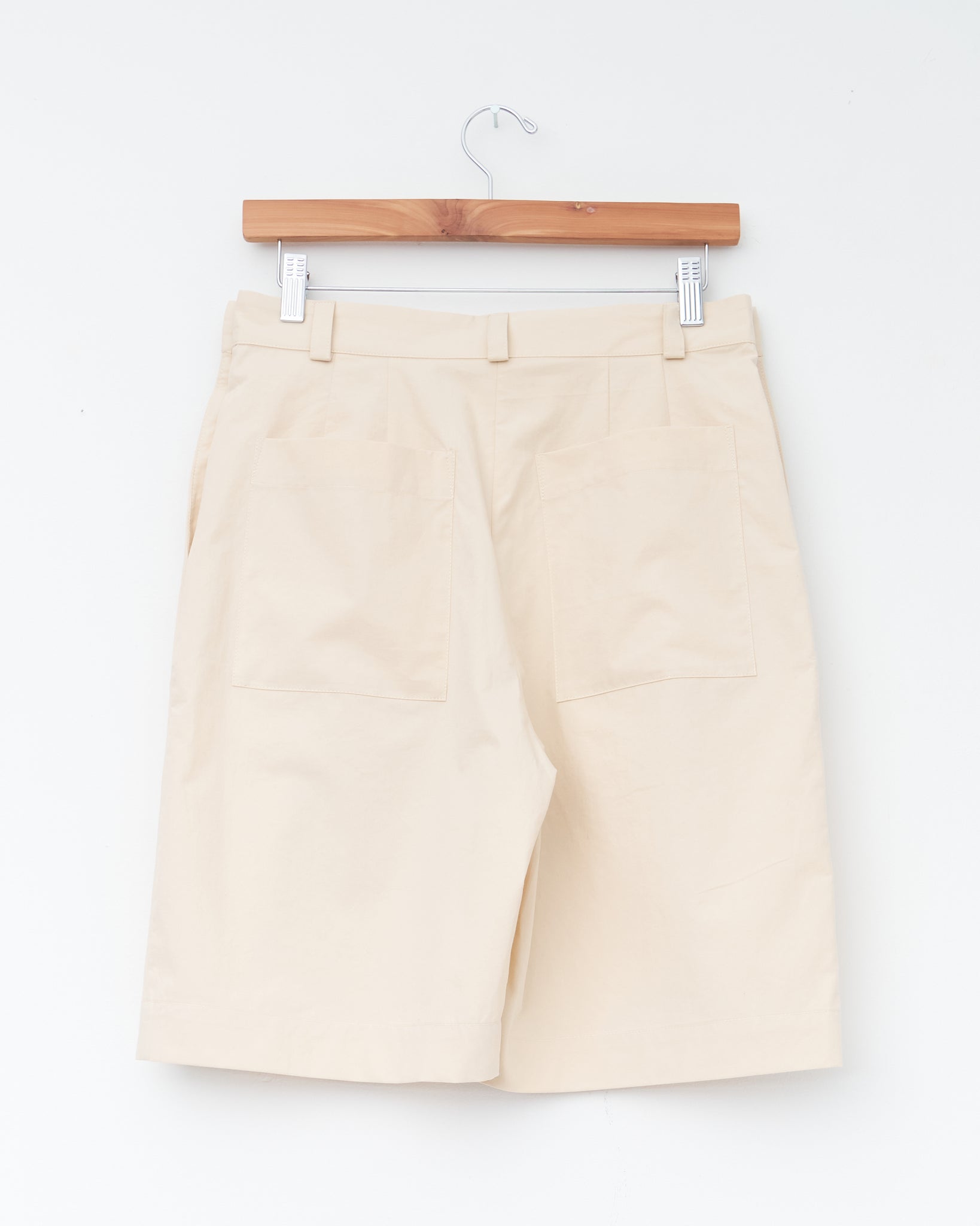 Japanese Cotton Georgia Short, Cream