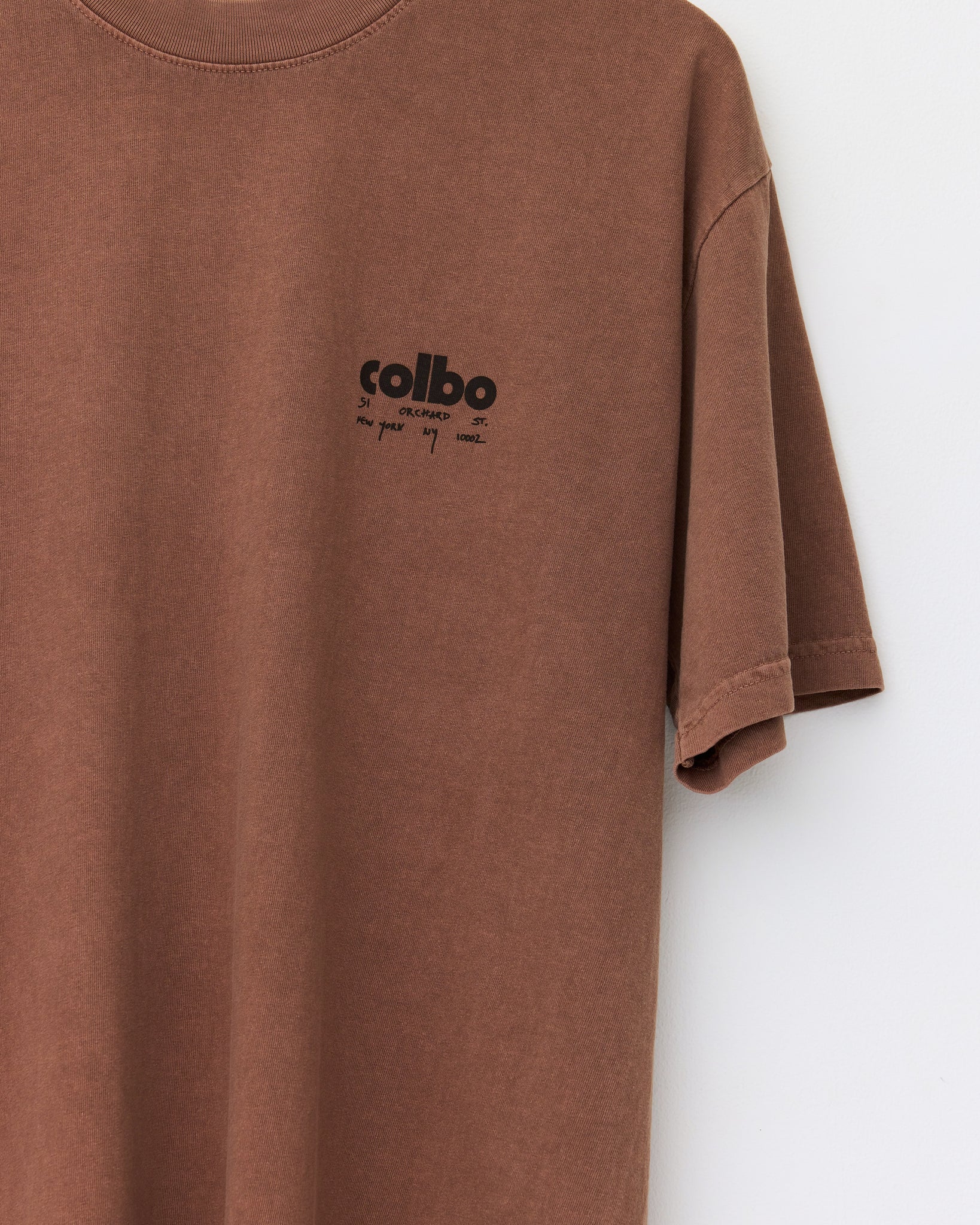 Handwritten Logo T, Brown