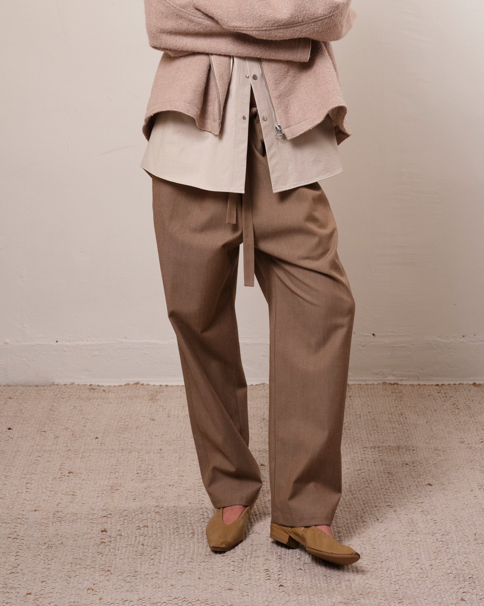 Tye Pants, Beige