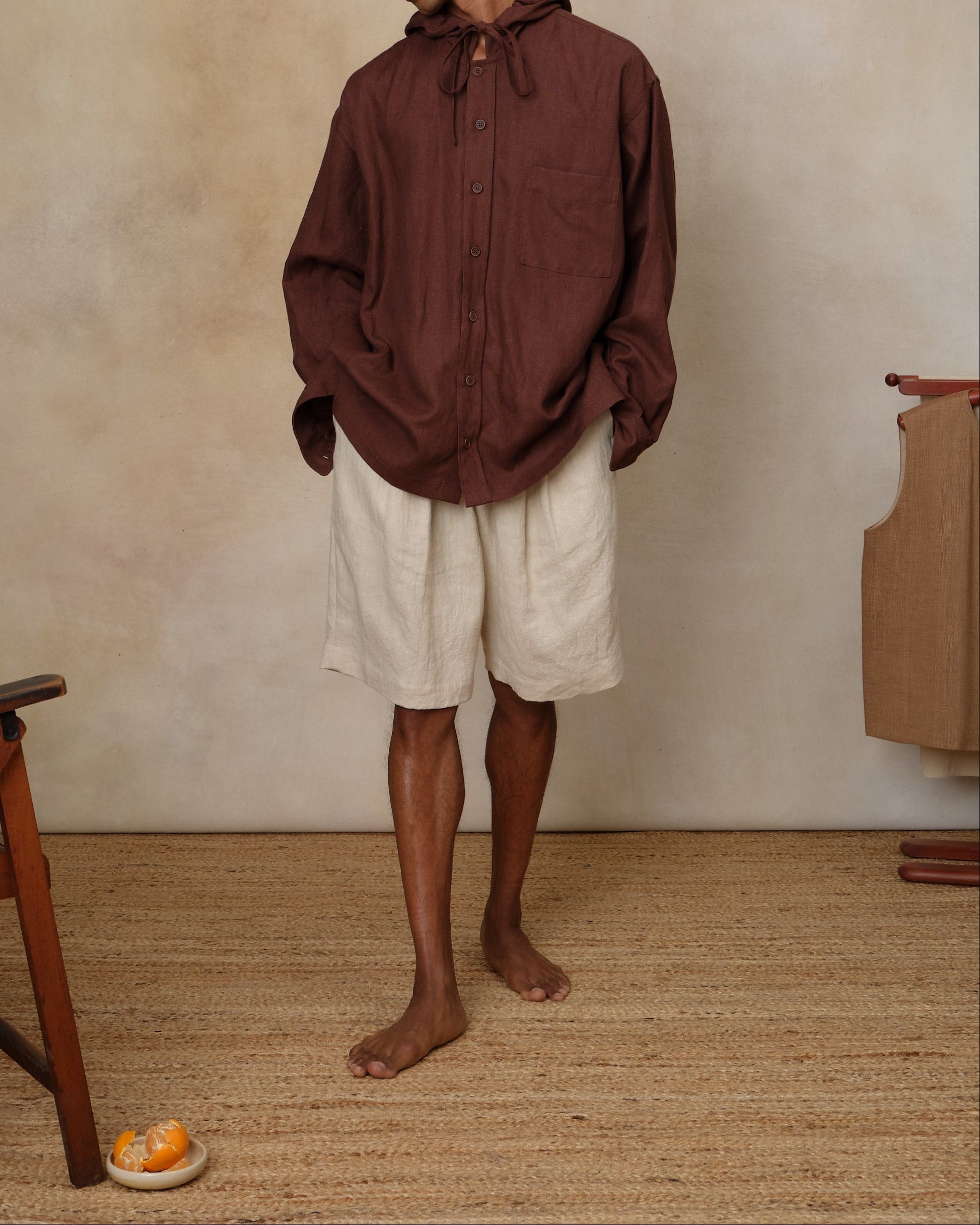 Dress Shorts, Stone Medium