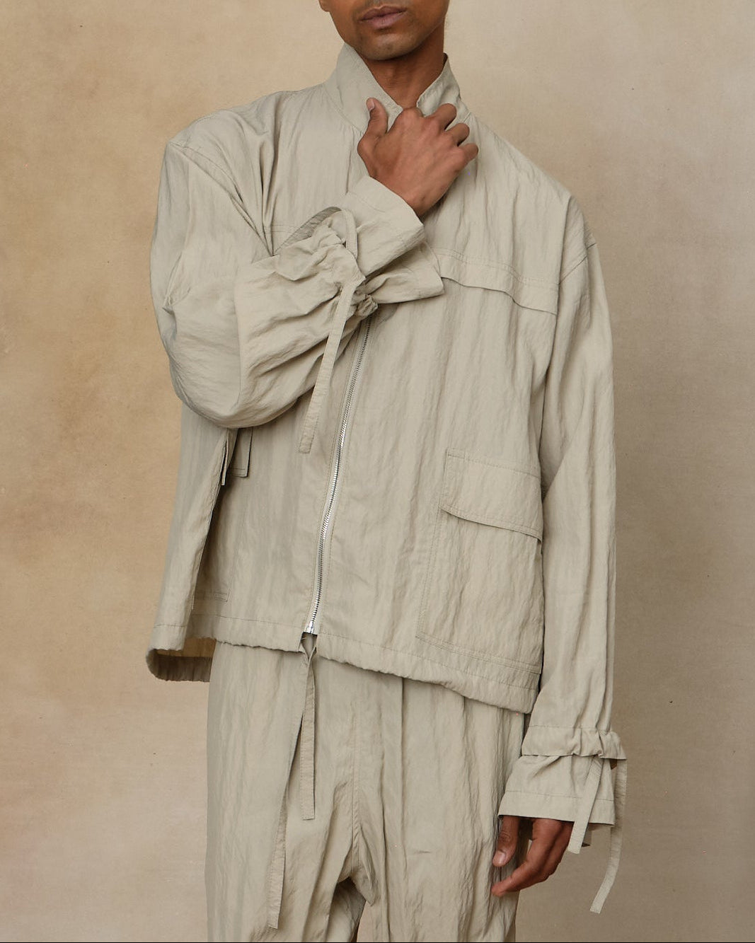 Park Jacket, Wavy Greige – Colbo