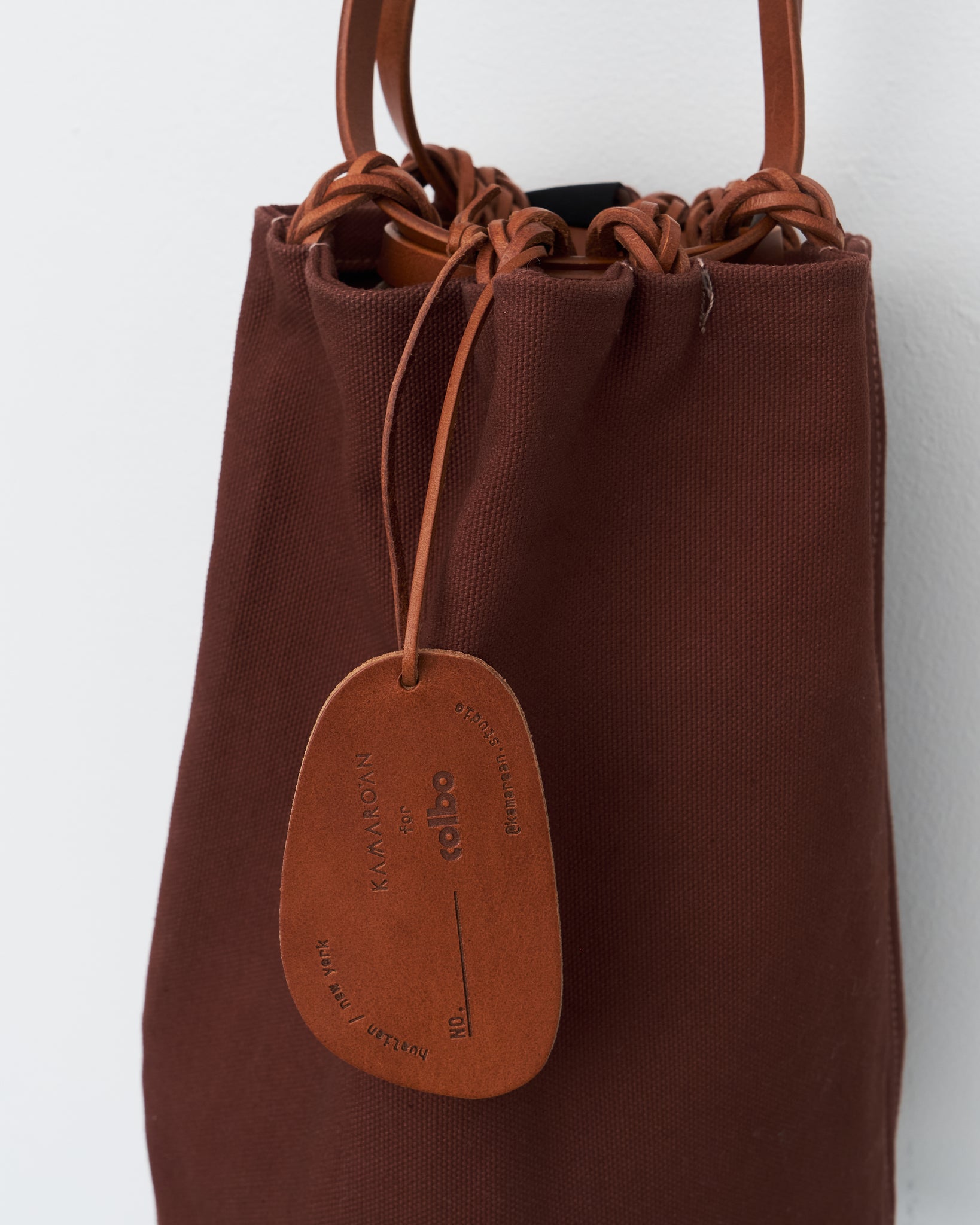 Woven Drawstring Bucket Bag, Dawn