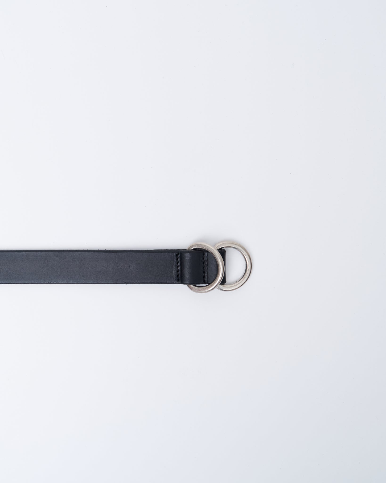 Ring Belt Slim, Black