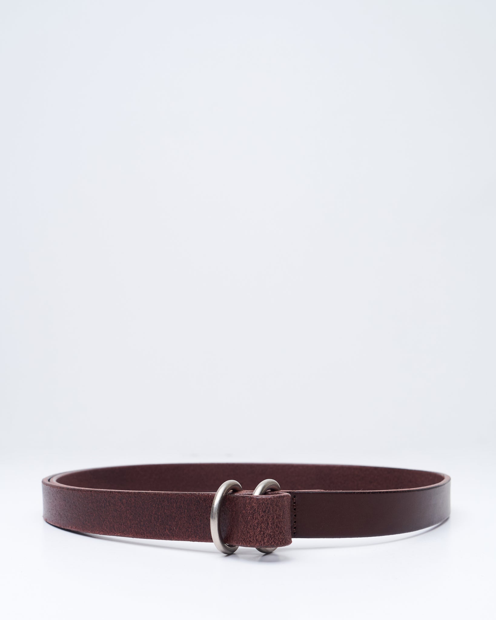 Ring Belt Slim, Brown