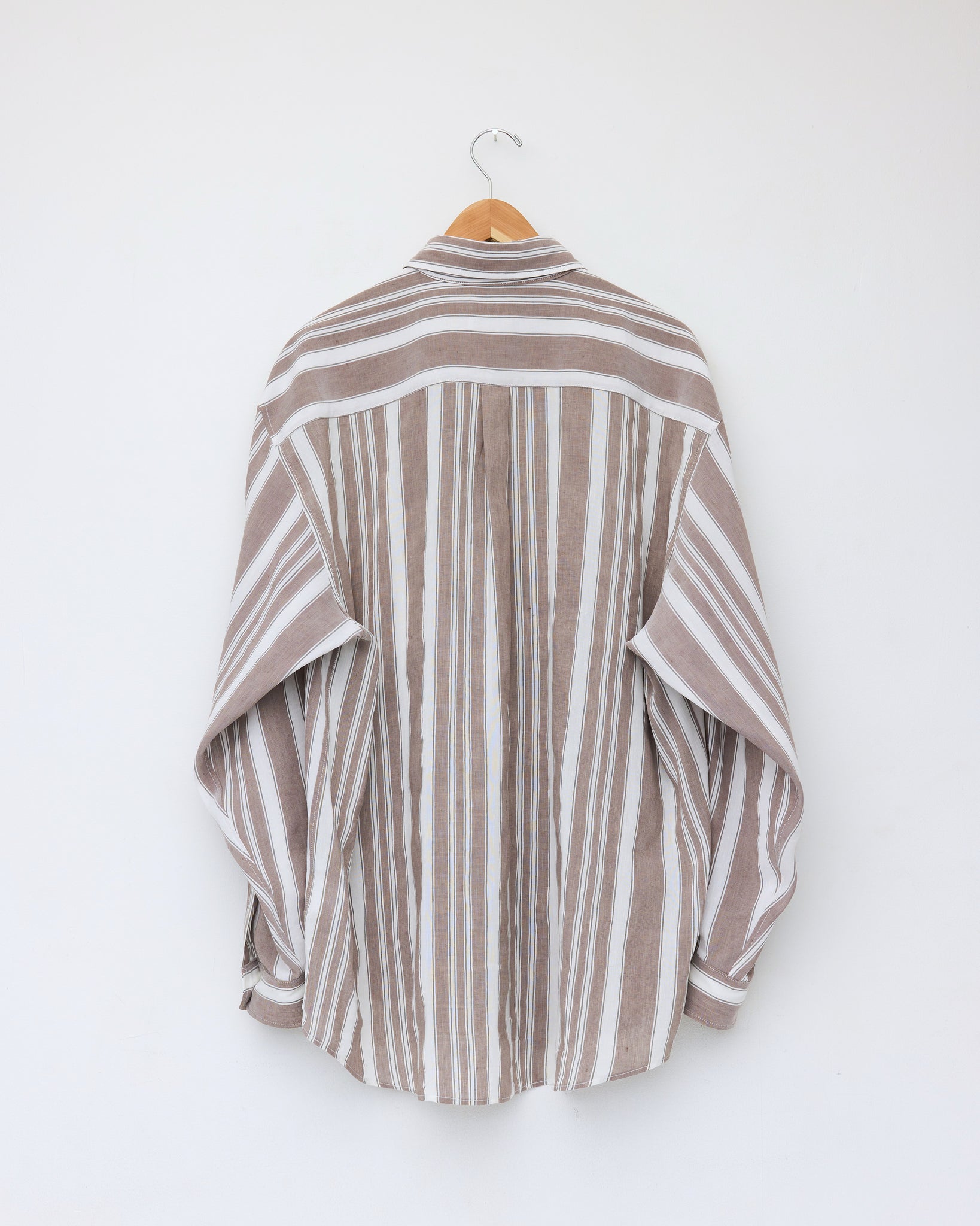 Office Shirt, Wood Stripe