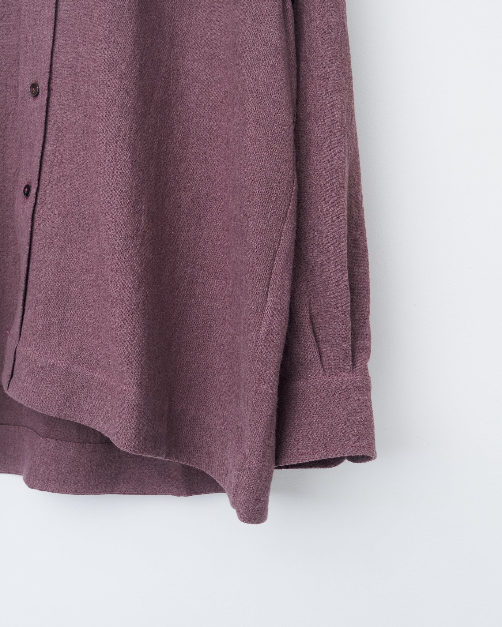 Japanese Linen Players Shirt, Grape