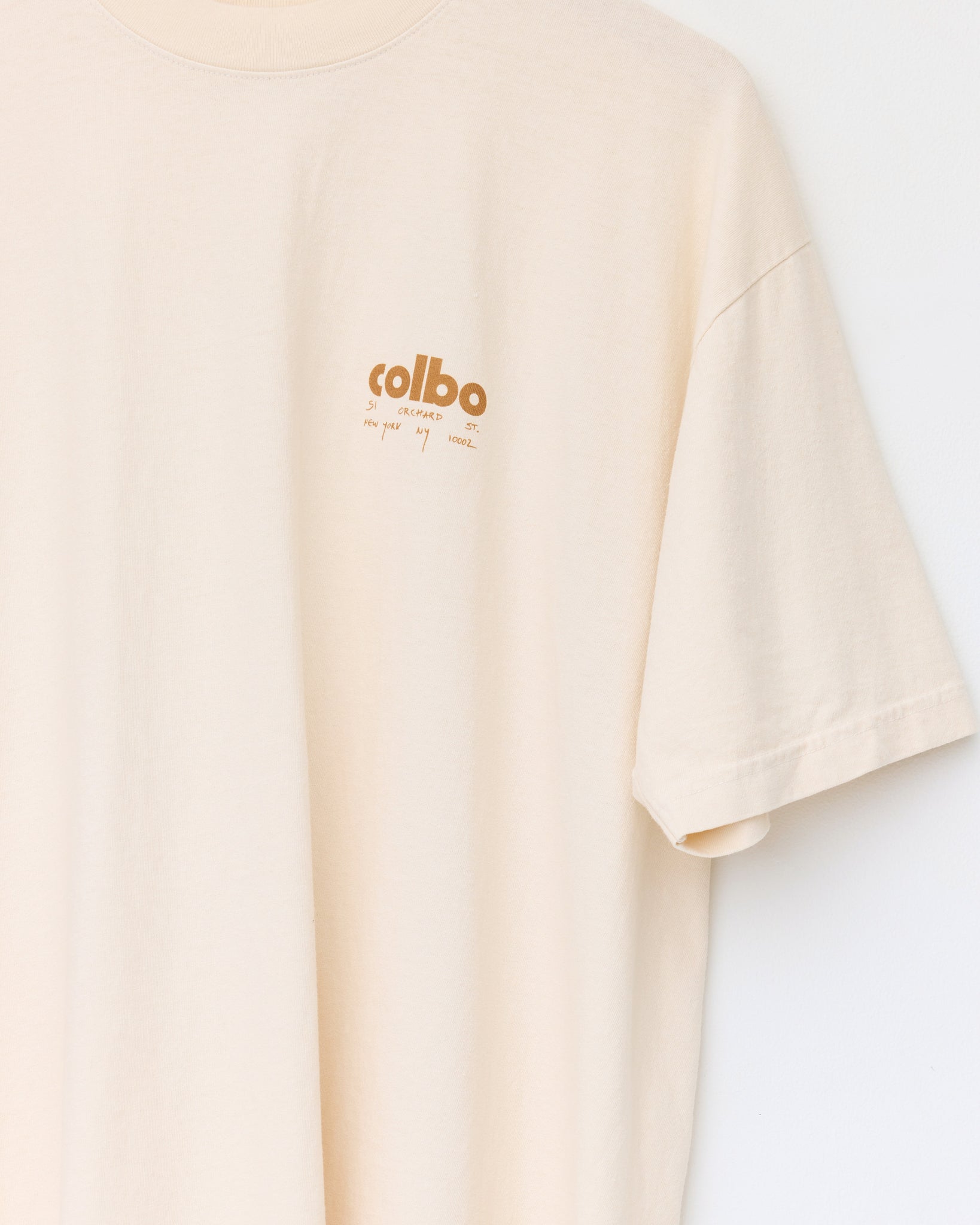 Handwritten Logo T, Cream