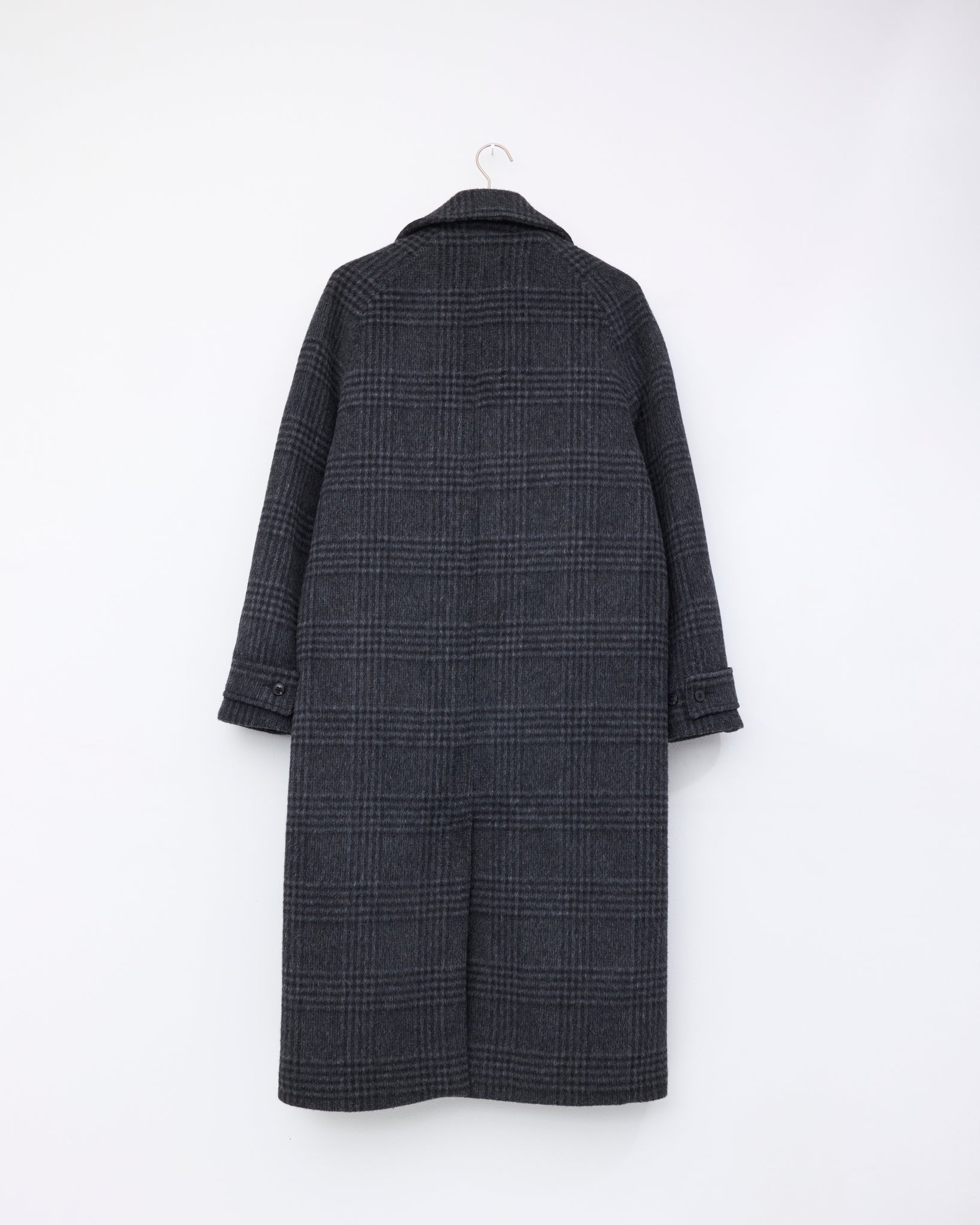 Coat 3.0, Grey Black Tartan