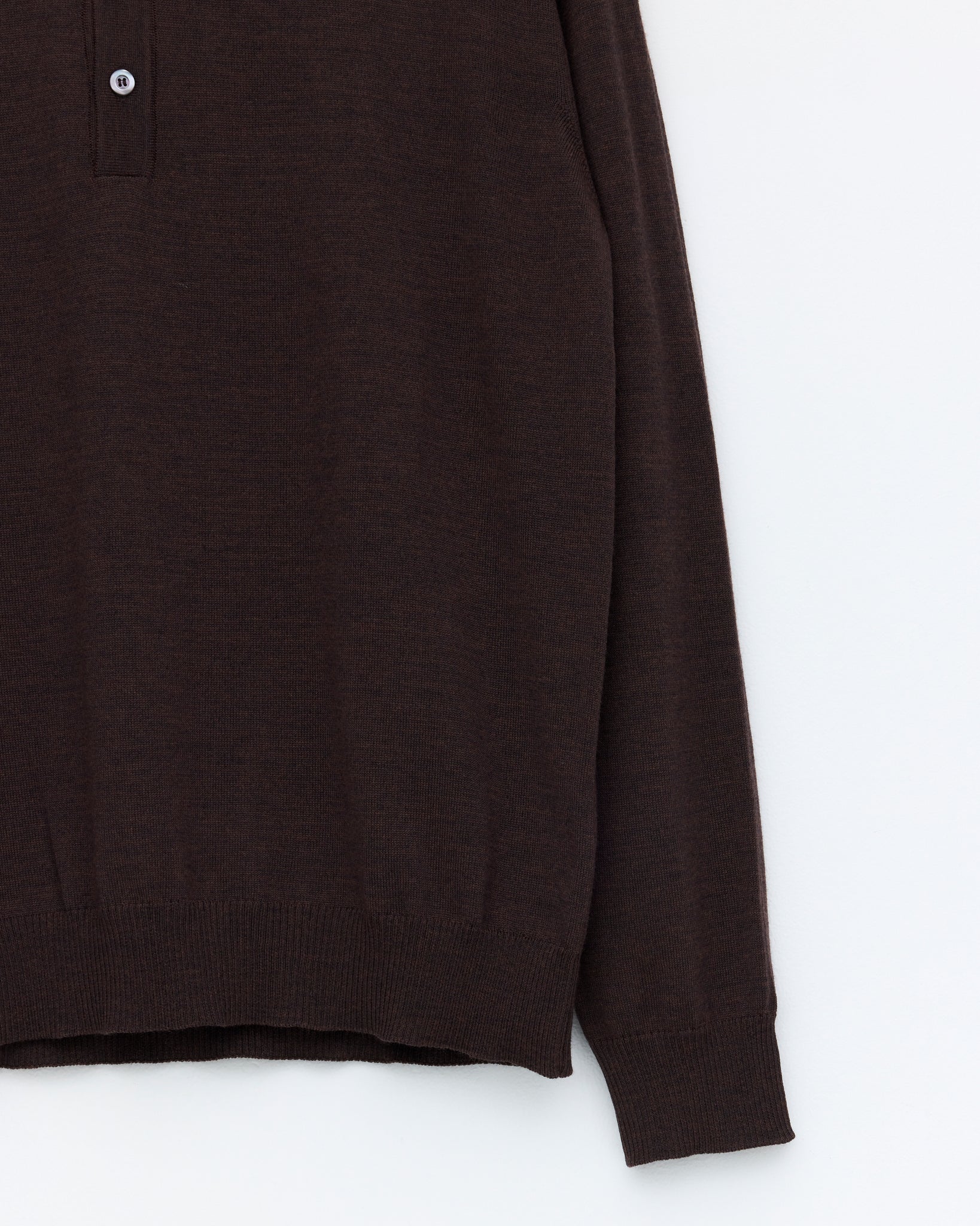 Polo Shirt 2.0, Brown Melange