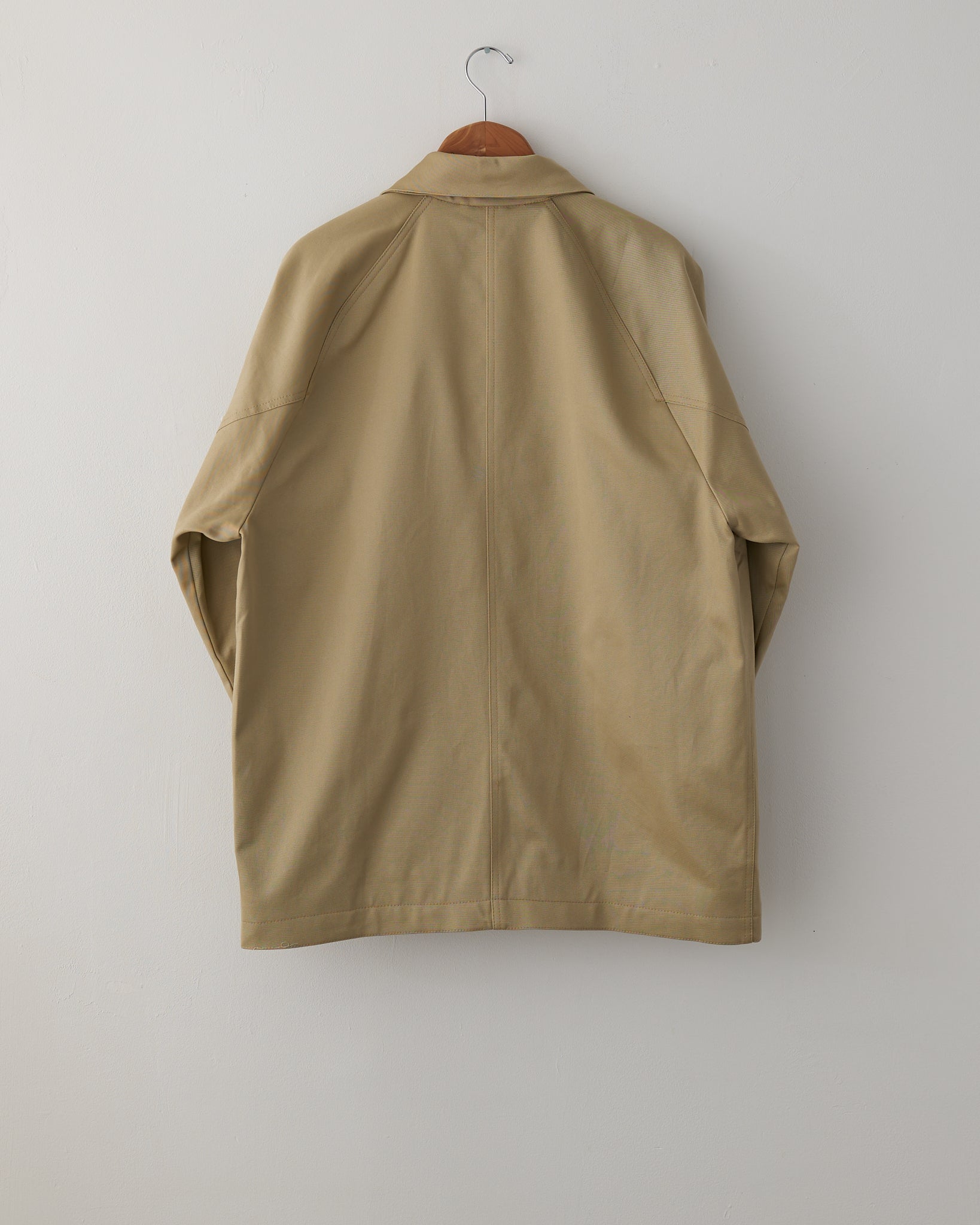 Raglan Cotton Makhlut Jacket, Beige