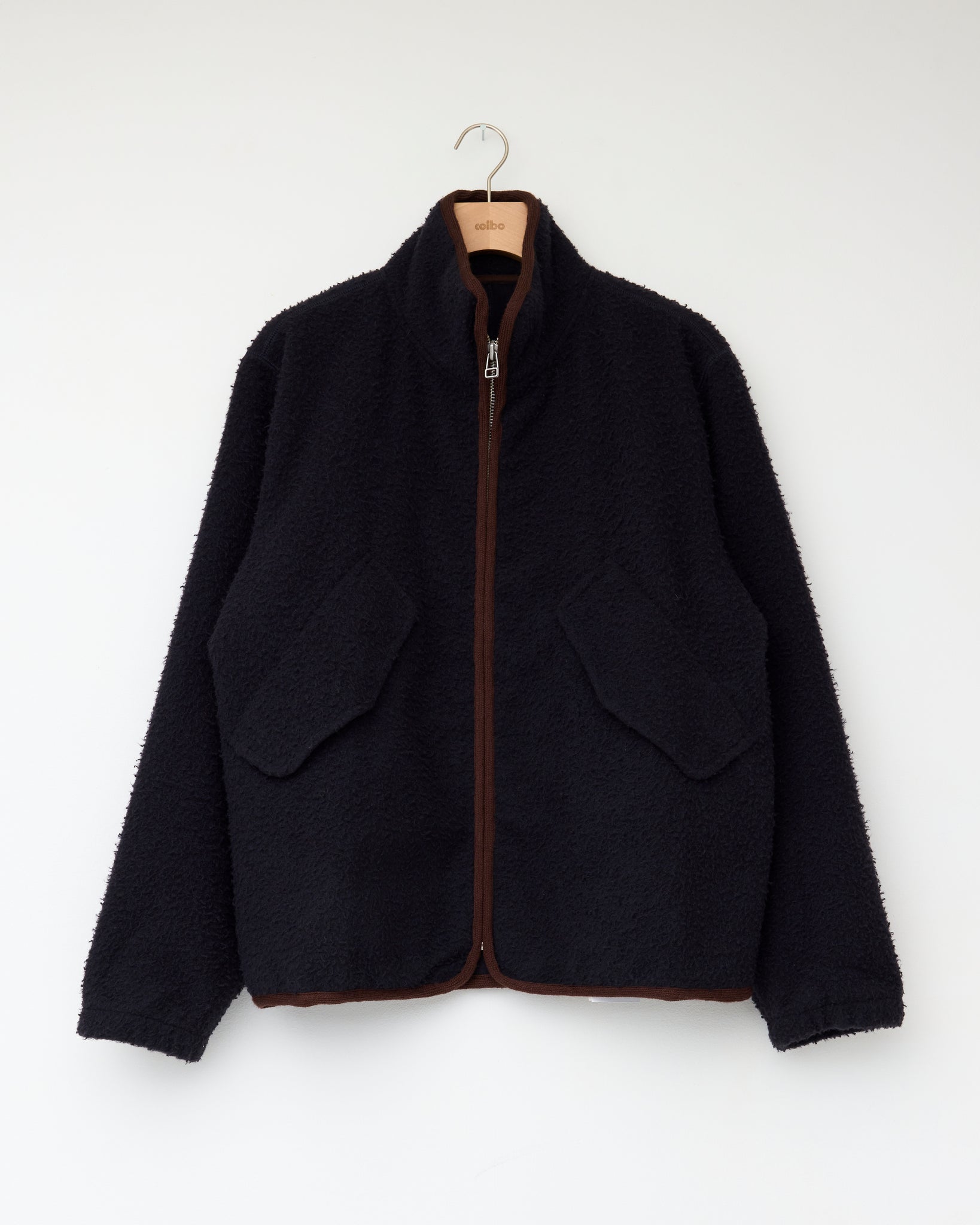 Fleece Jacket 1.0, Navy/Brown