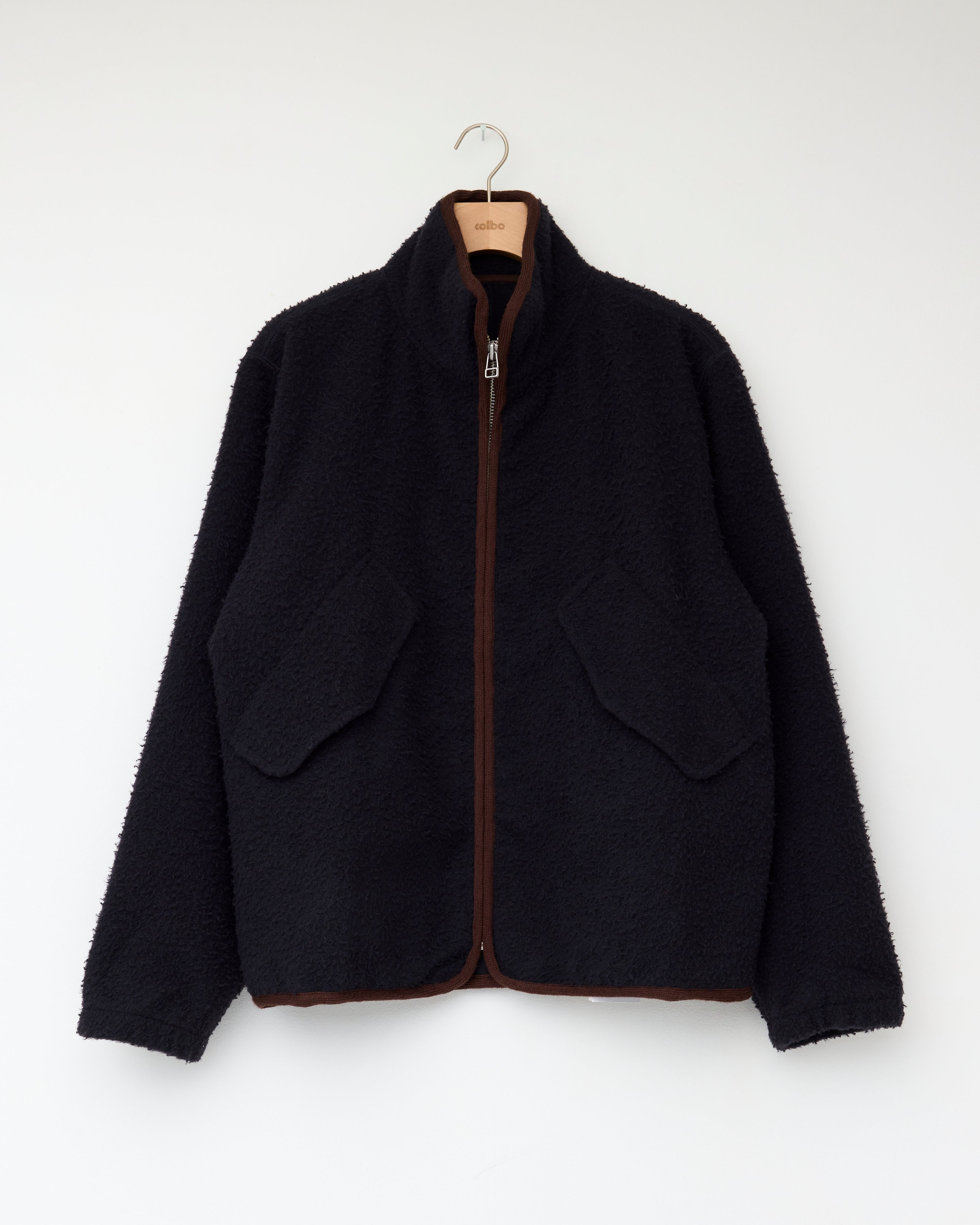 BLACK FLEECE イートンジャケット トムブラウン ニット Another_Aspect_Fleece_Jacket_1
