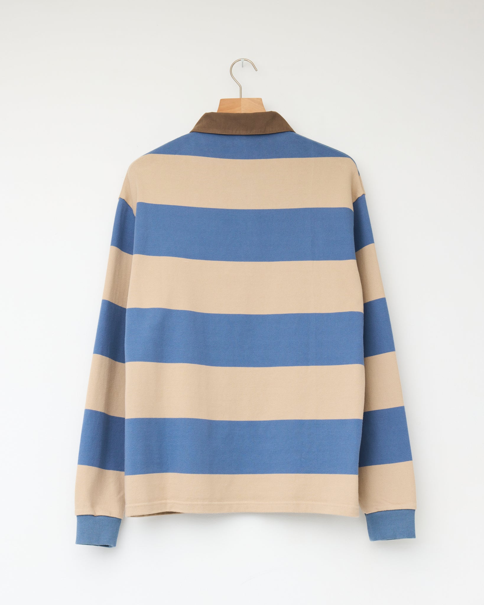 Rugby Polo 1.0, Blue Sand Stripe