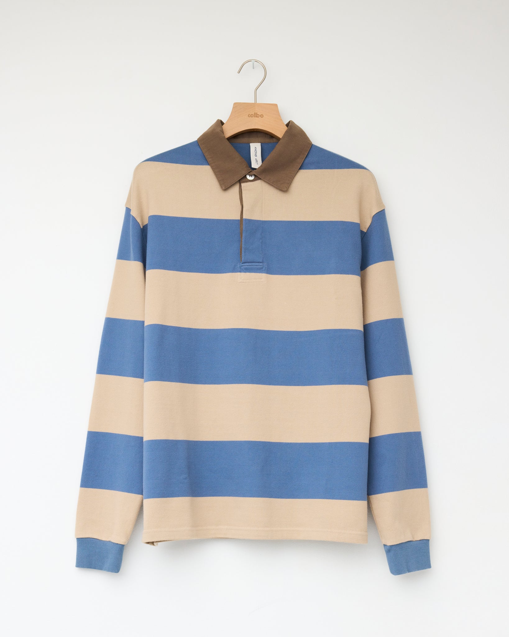 Rugby Polo 1.0, Blue Sand Stripe