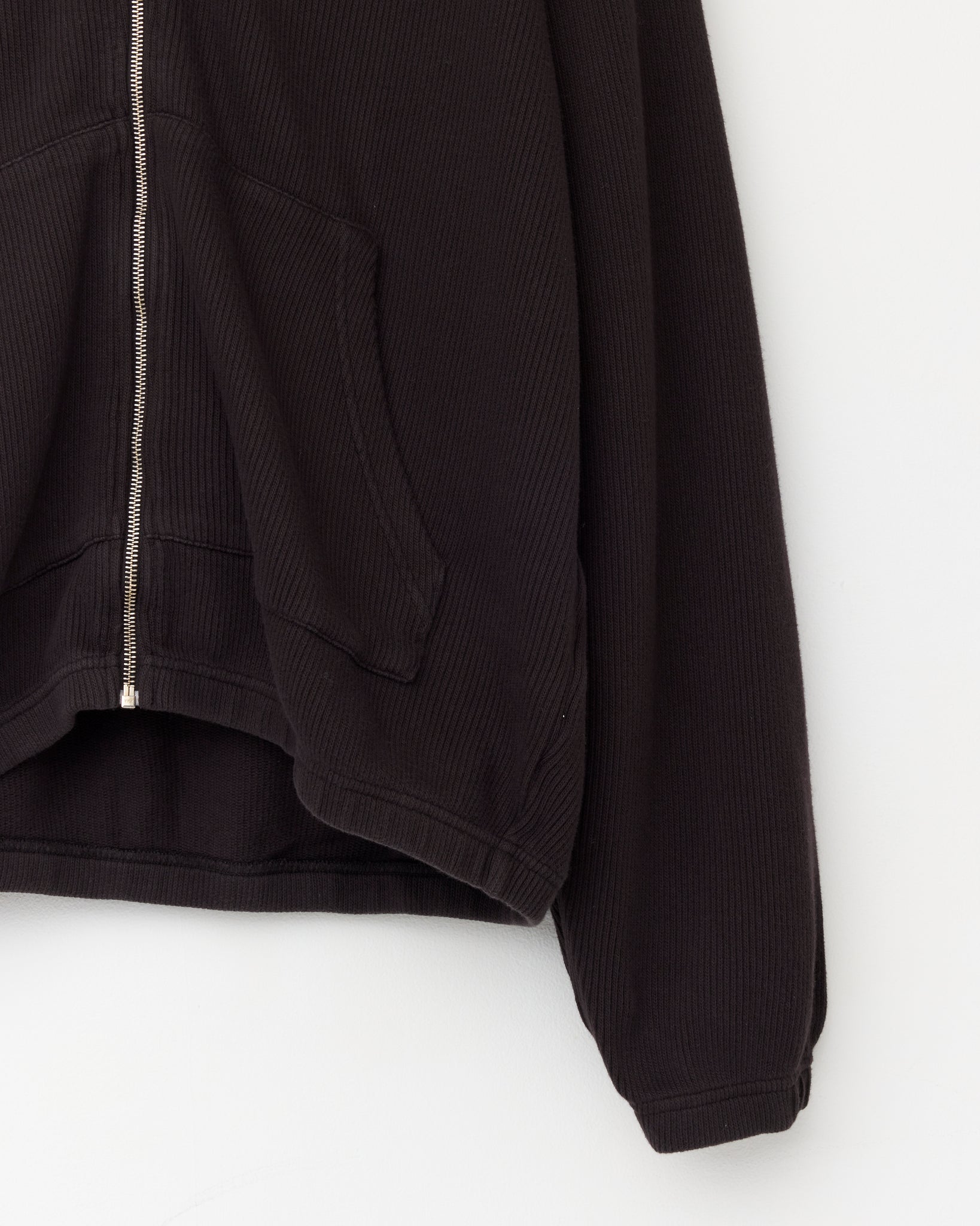 Zip Hoodie 1.0, Dark Brown