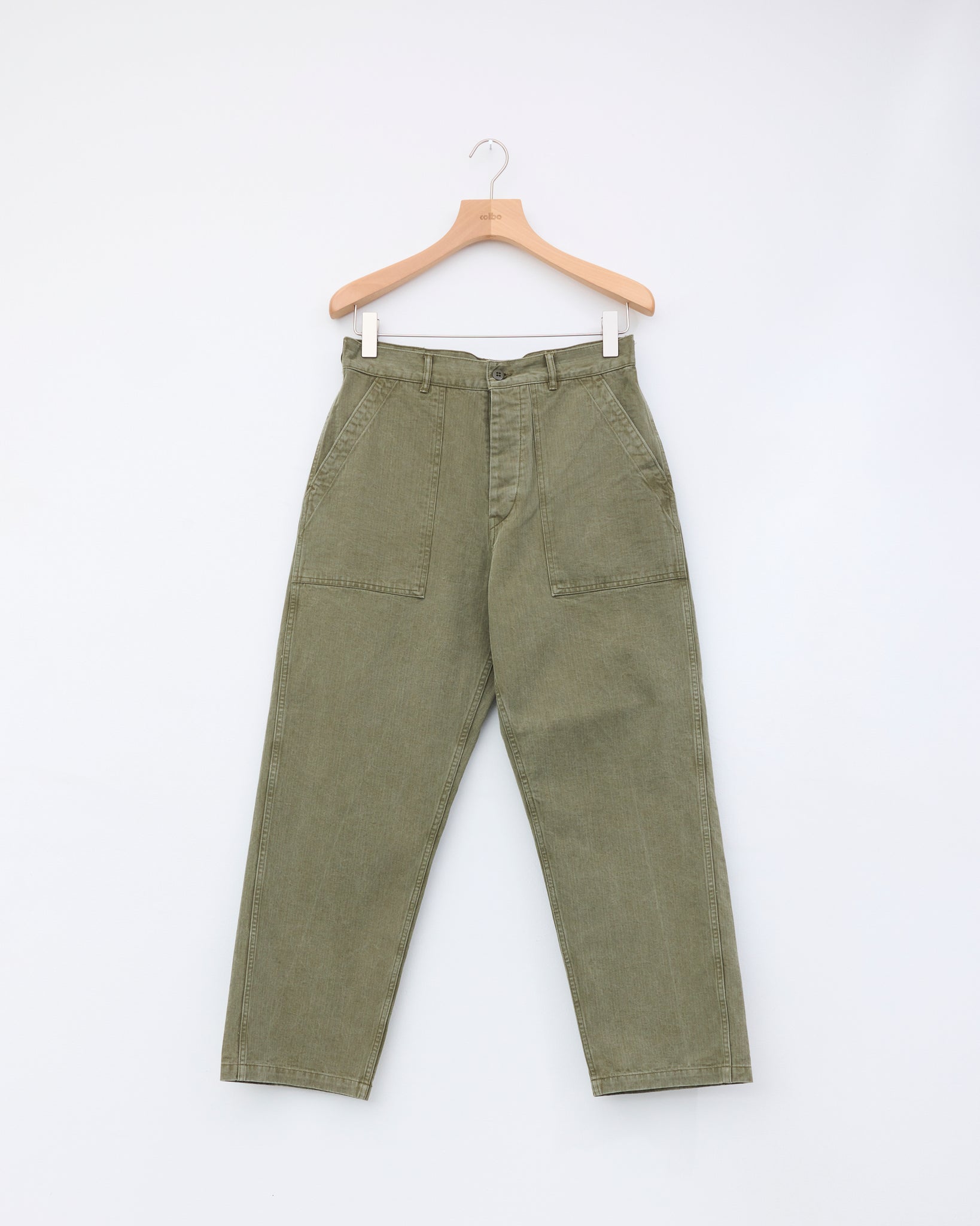 Army HBT Baker Pants, Olive Drab