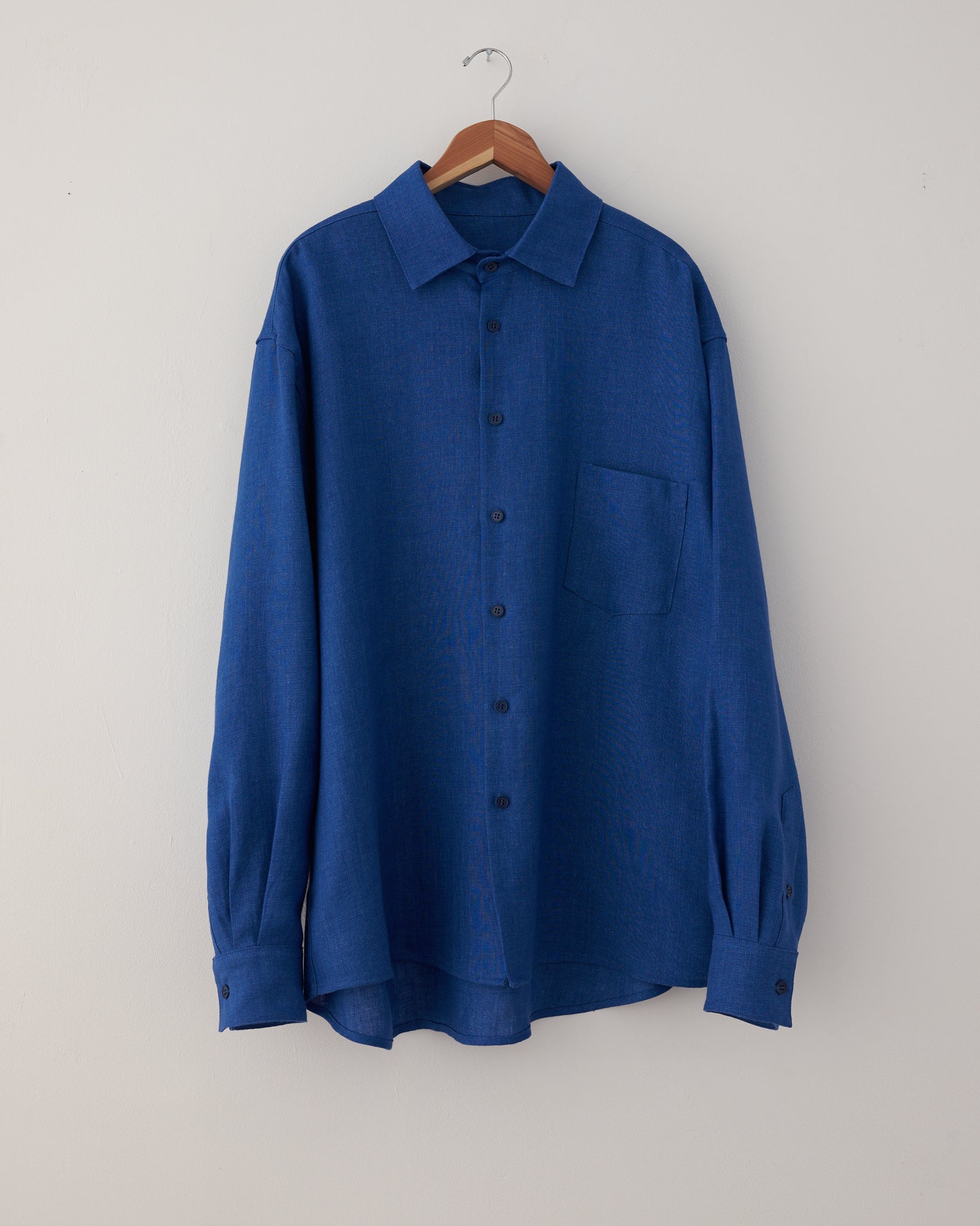 Banaras Shirt, Real-Blue