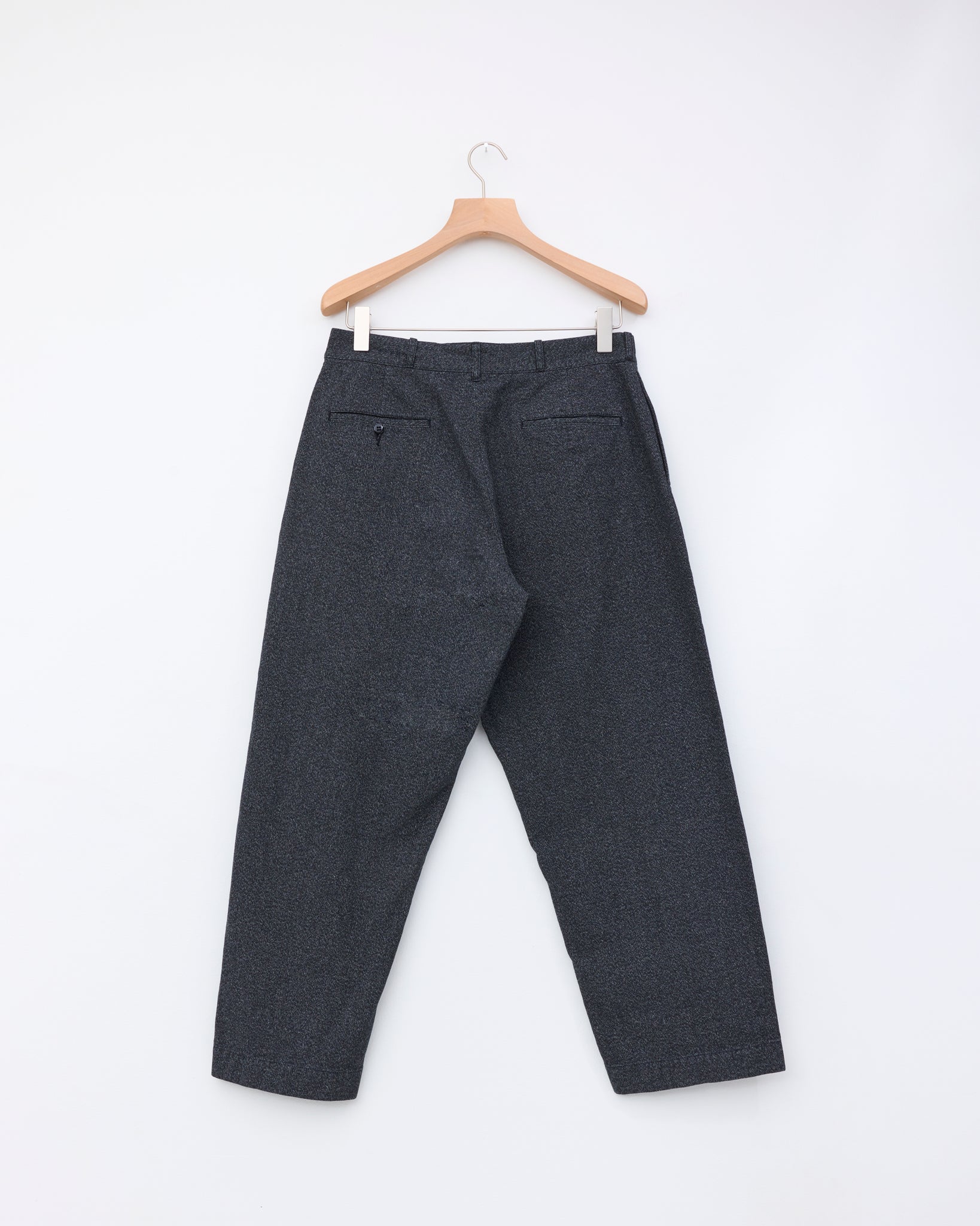 Black Chambray Workpants, Black
