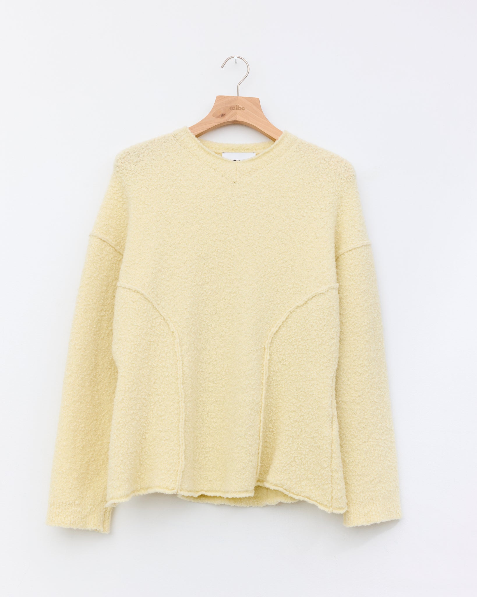 Kanon Bouclé Wool Sweater, Butter