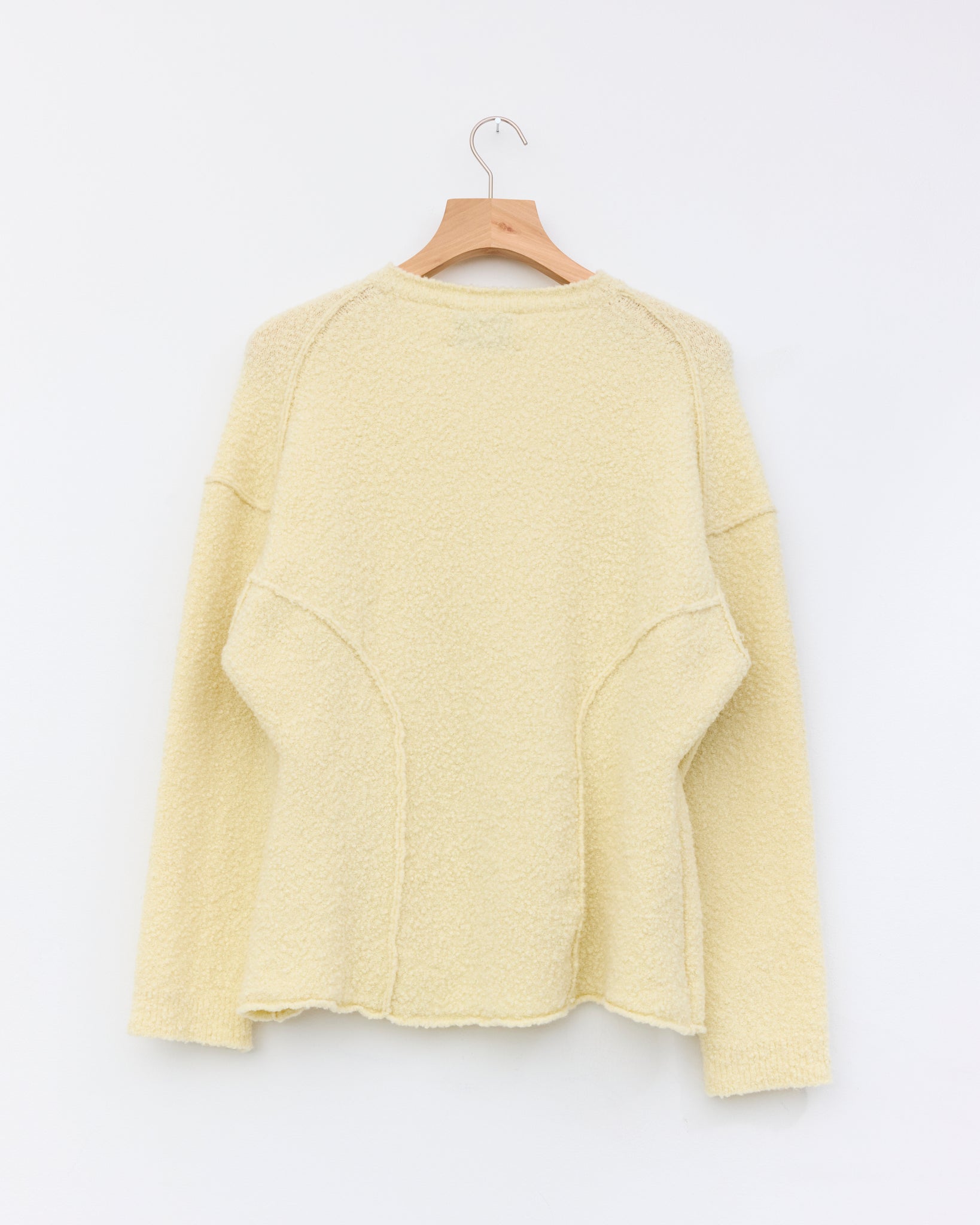 Kanon Bouclé Wool Sweater, Butter