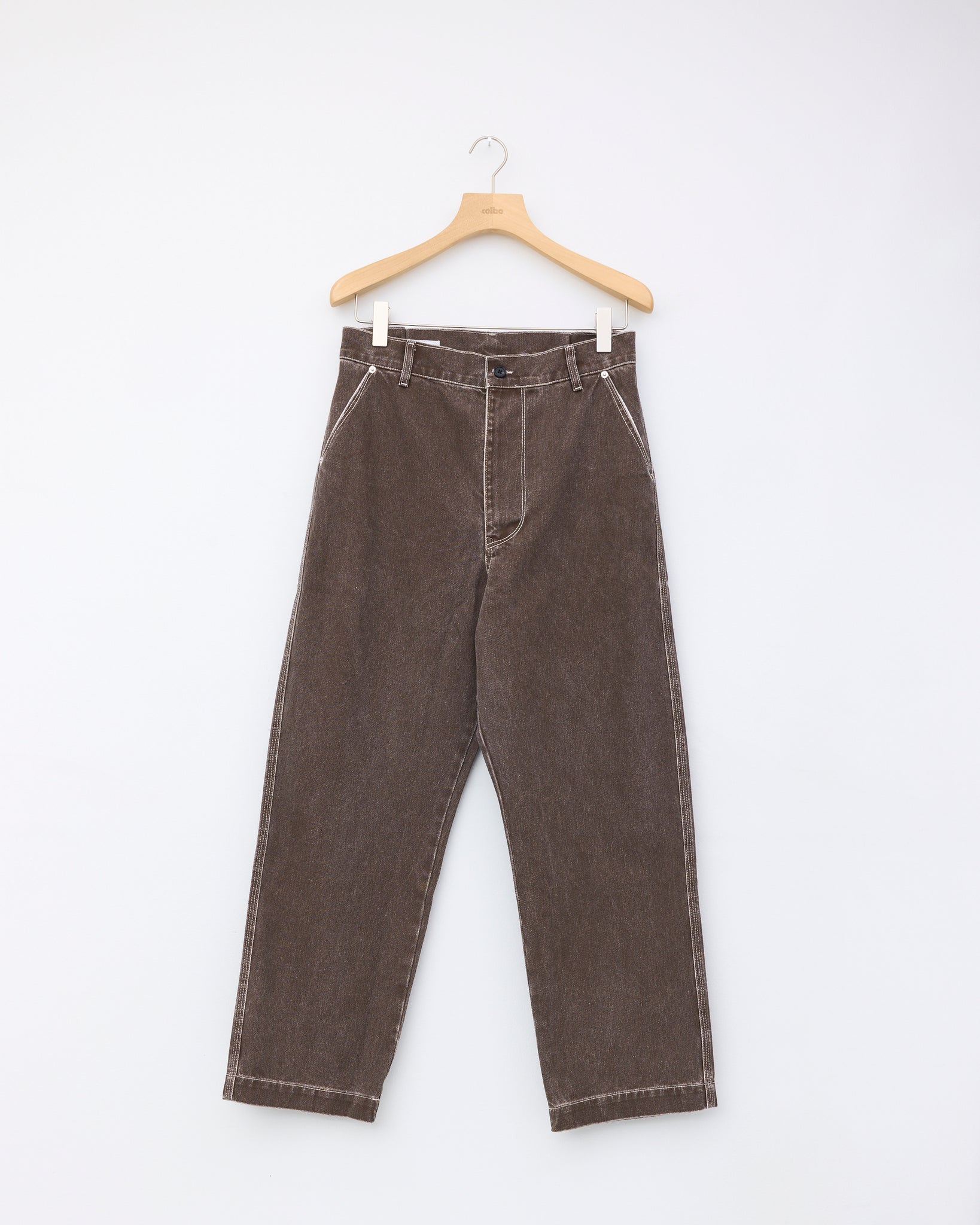 Straight Jeans, Brown