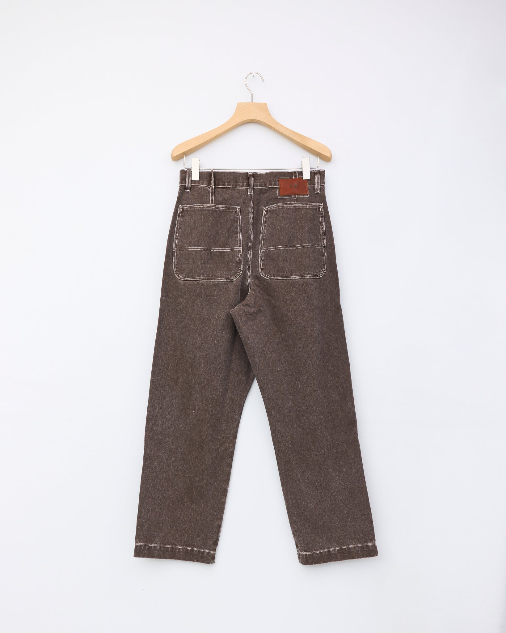 Straight Jeans, Brown
