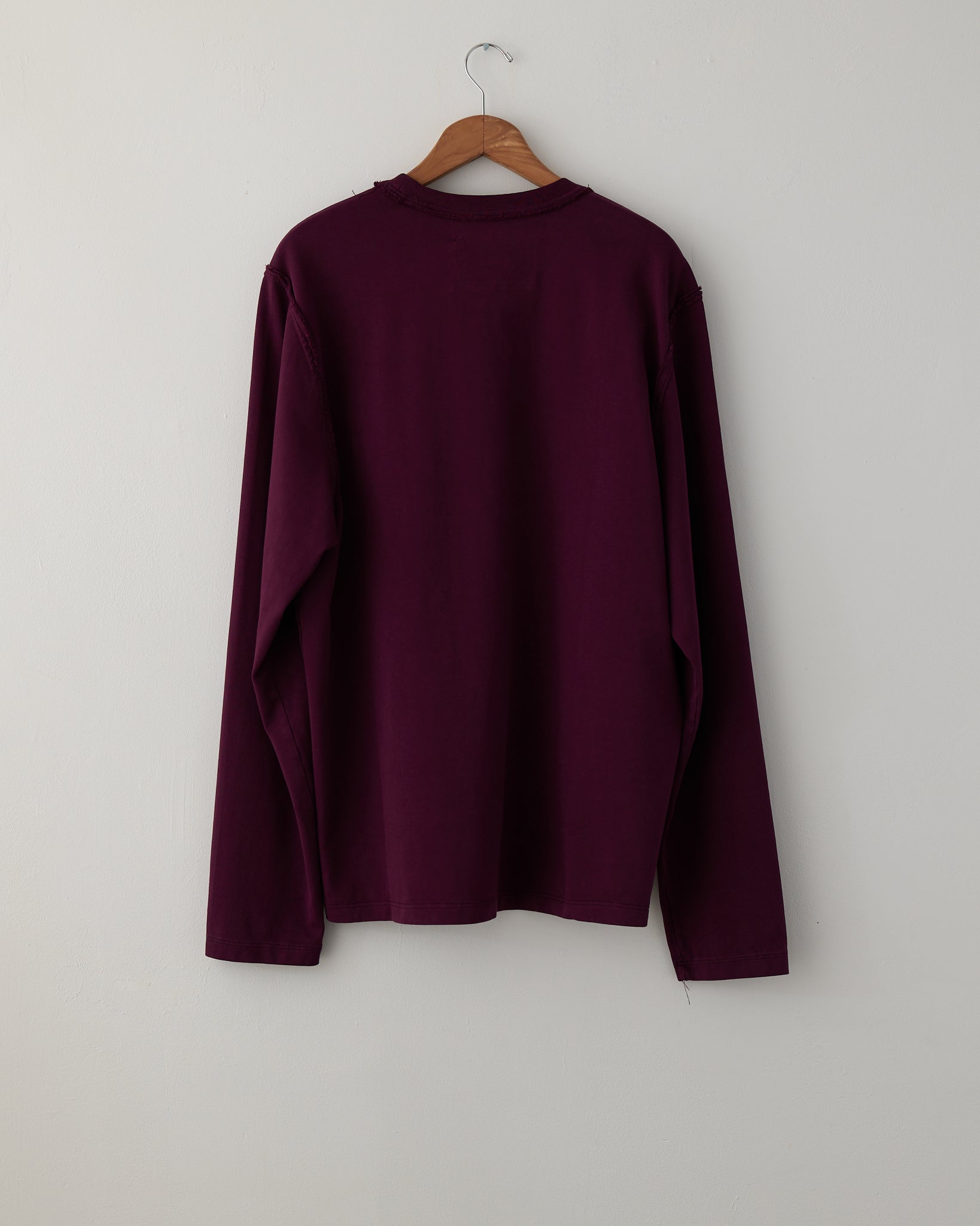 Big Tee Long Sleeve, Aubergine