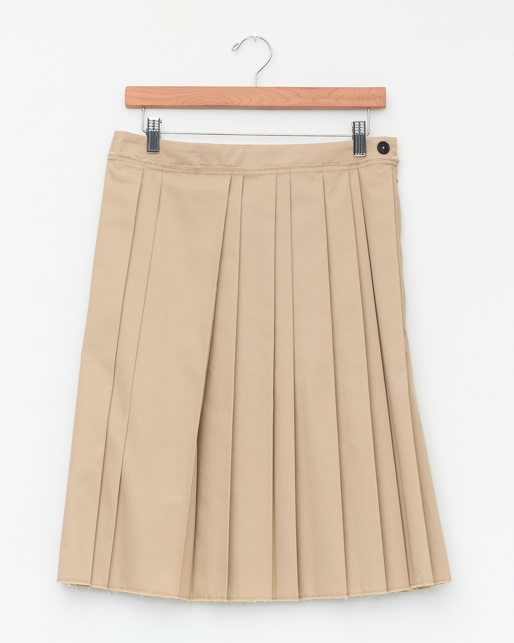 Pleat Skirt, Sand