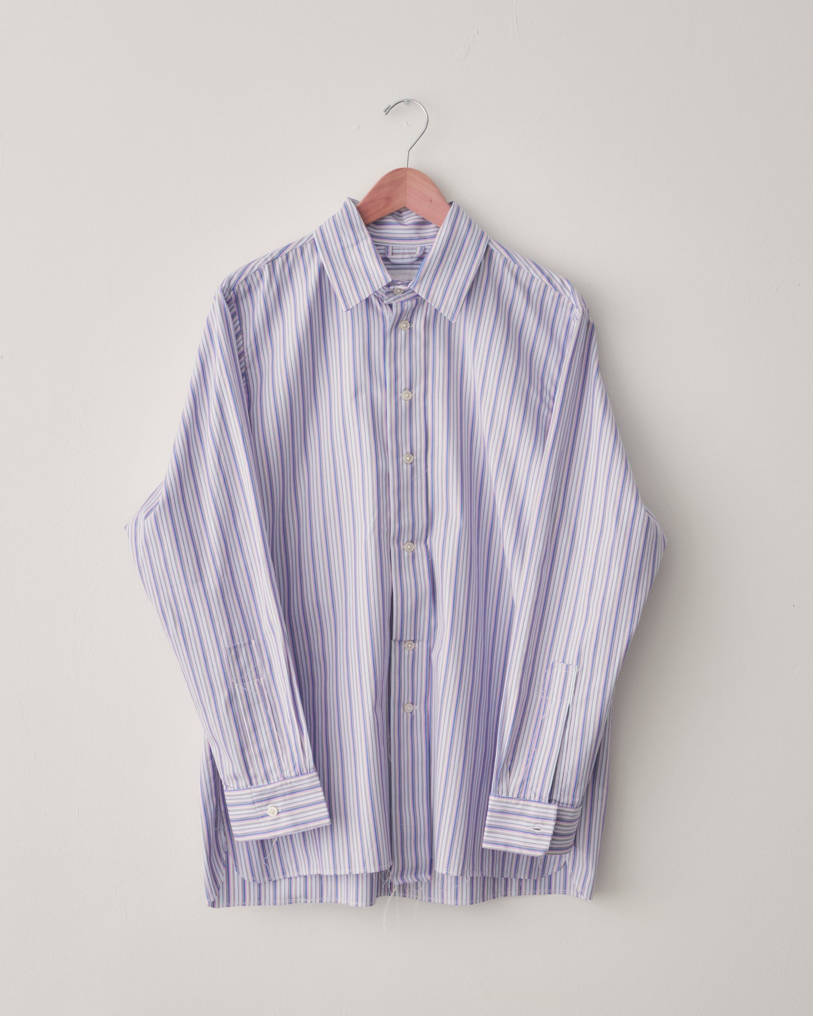 Basic Shirt, Purple Stripe