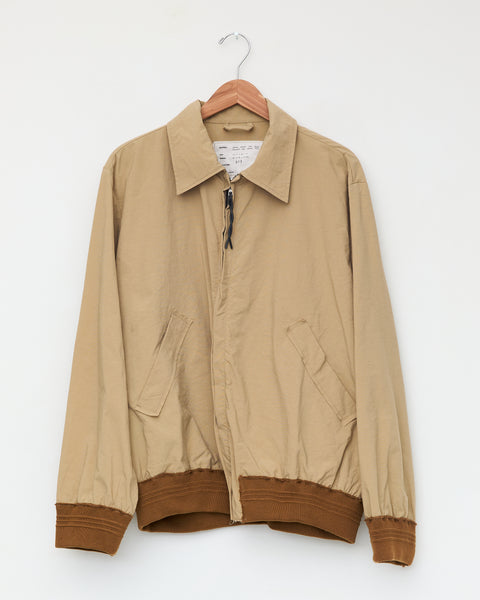 極美品 CAMIEL FORTGENS 25SS SIMPLE JACKET M CF_Simple_Jacket_Sand_197_gran