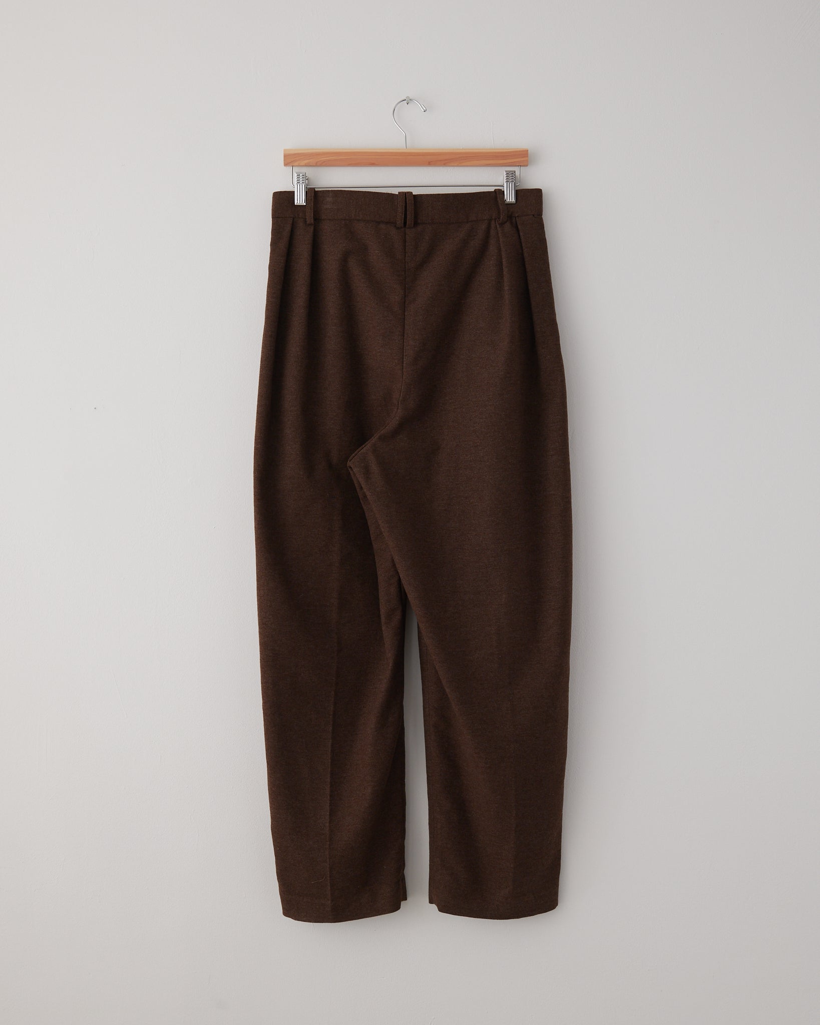 Pleated Pants, Cotton Flannel
