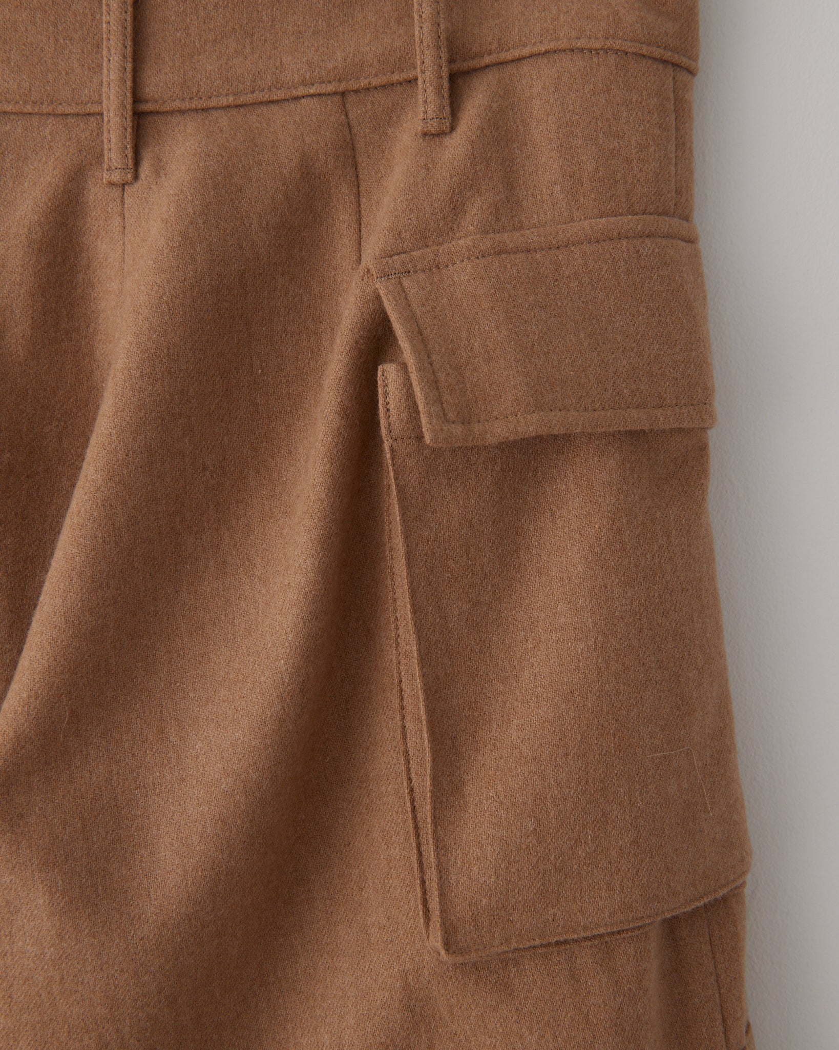 Cargo Pants, Wool / Nylon Beige