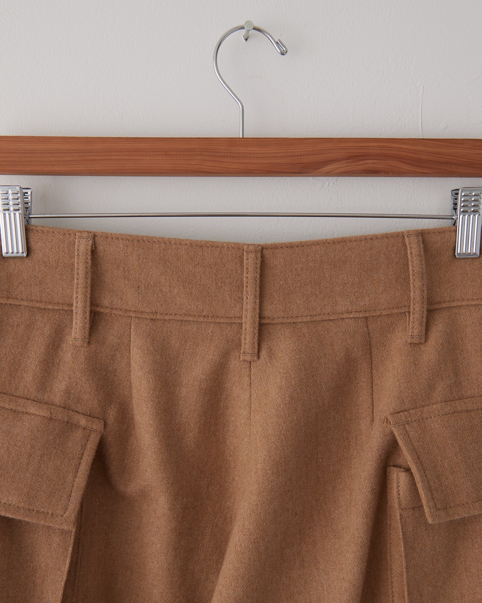 Cargo Pants, Wool / Nylon Beige