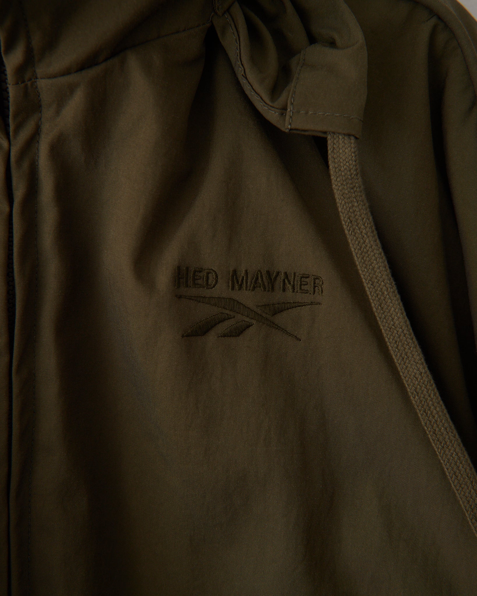 Hed Mayner x Reebok Track Jacket, Olive Green
