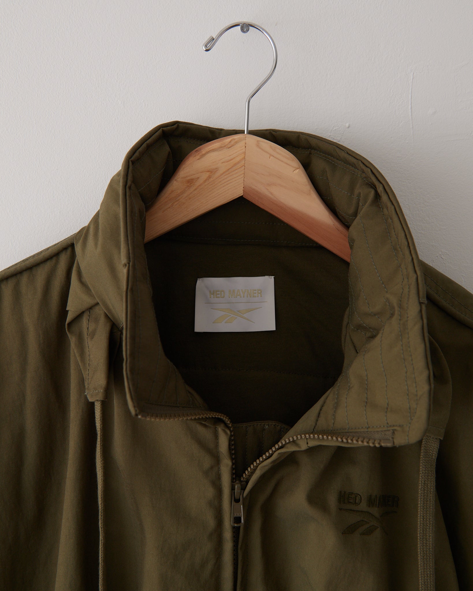 Hed Mayner x Reebok Track Jacket, Olive Green