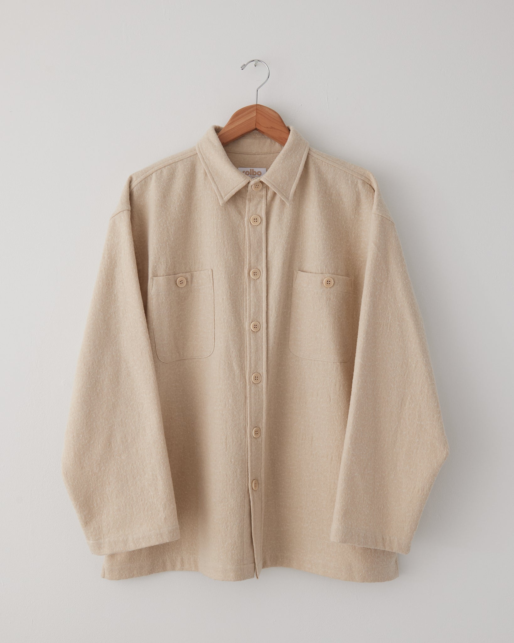Shirt Jacket, Wool Cotton
