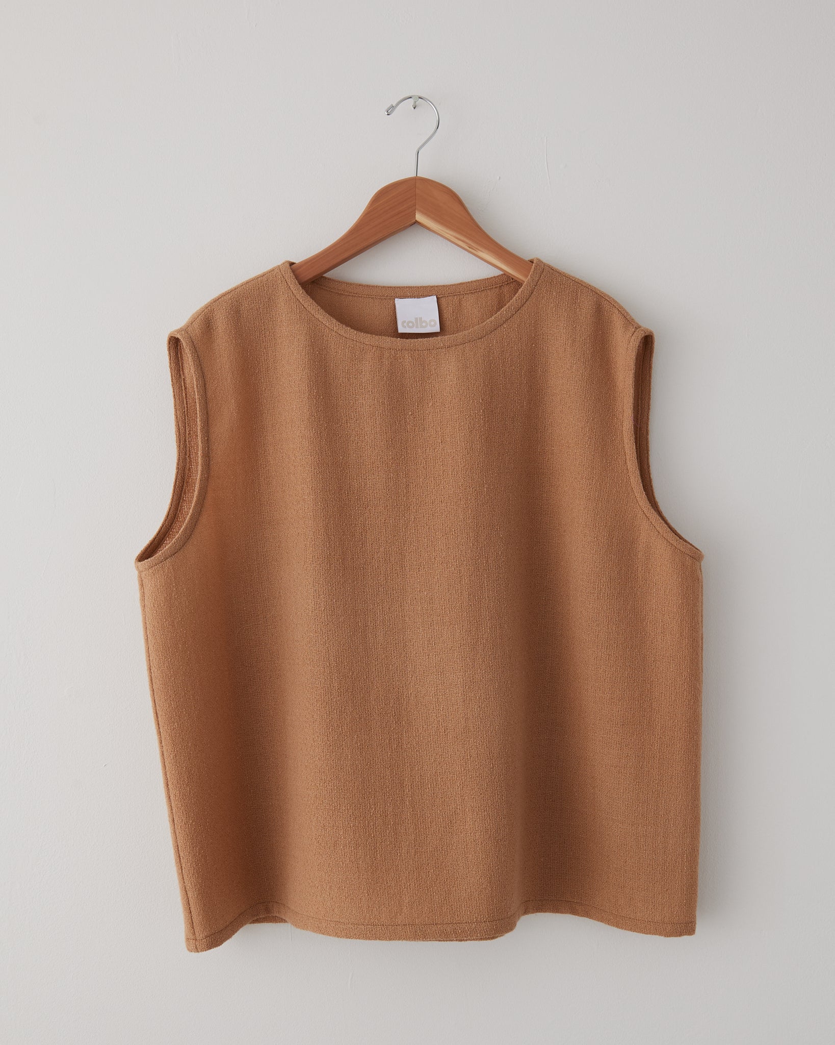 Vest T, Wool Texture