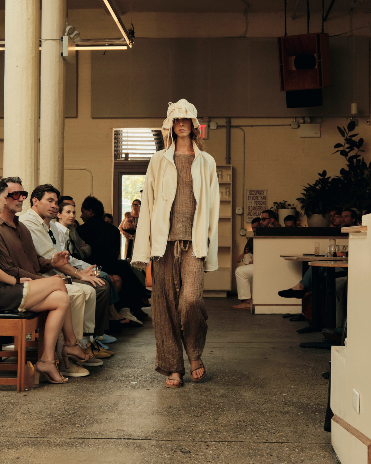 A look from the Colbo show at New York Fashion Week