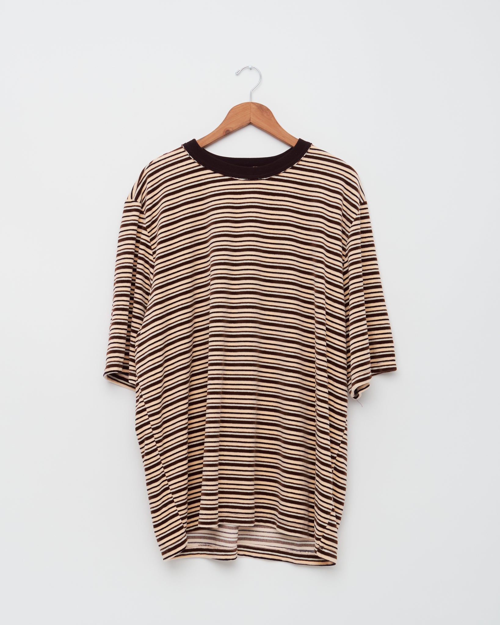 Big Tee, Pink/Brown/White