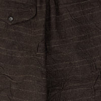 Striped Crinkled Wool