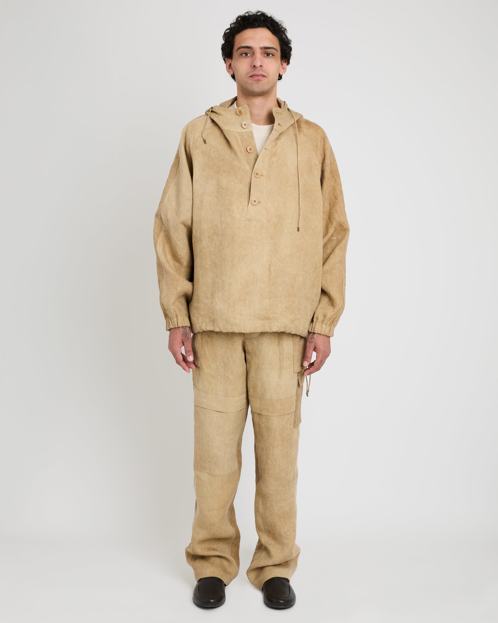 Cargo Pants, Hard Wash Beige