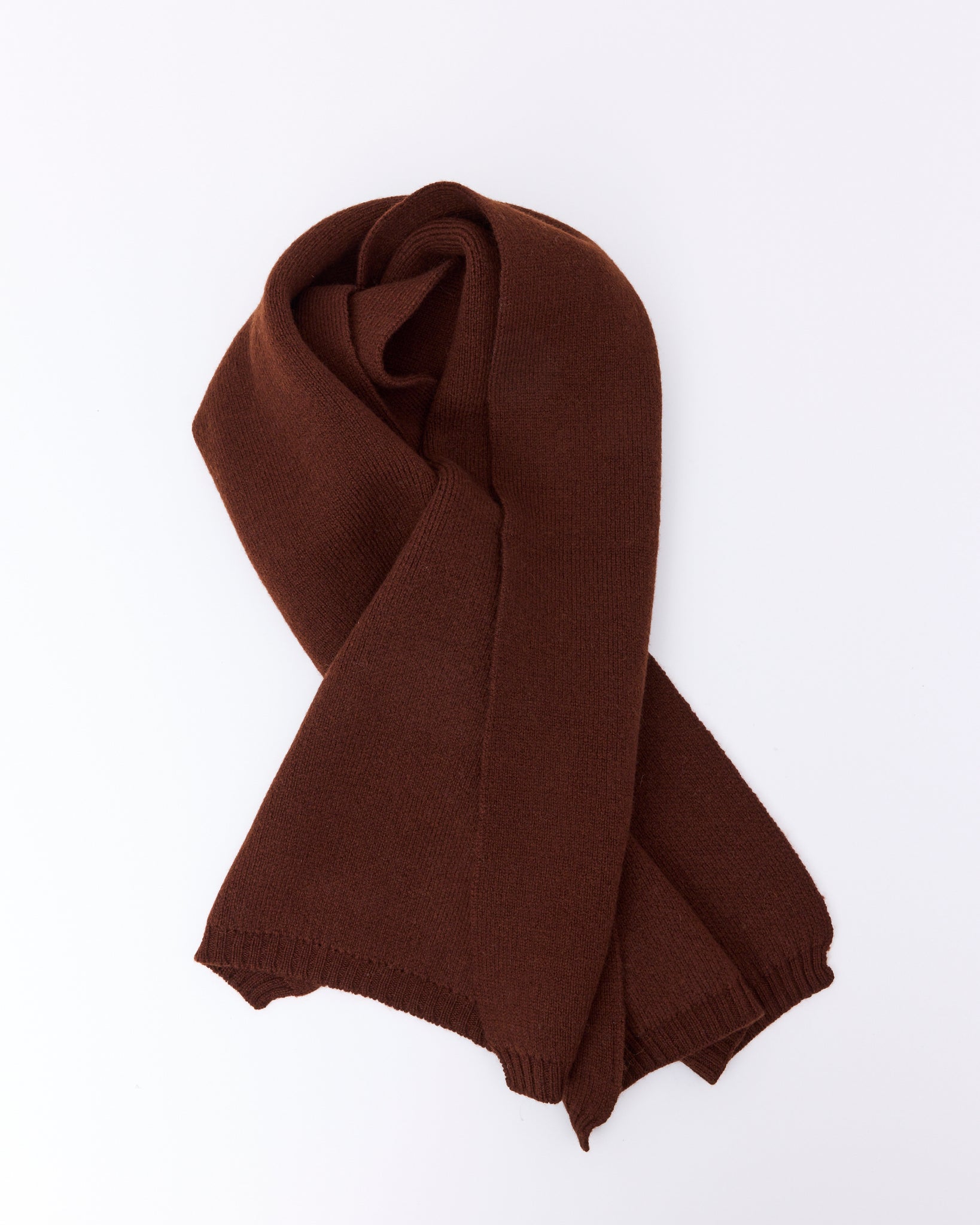 British Merino Wool Scarf, Bordeaux
