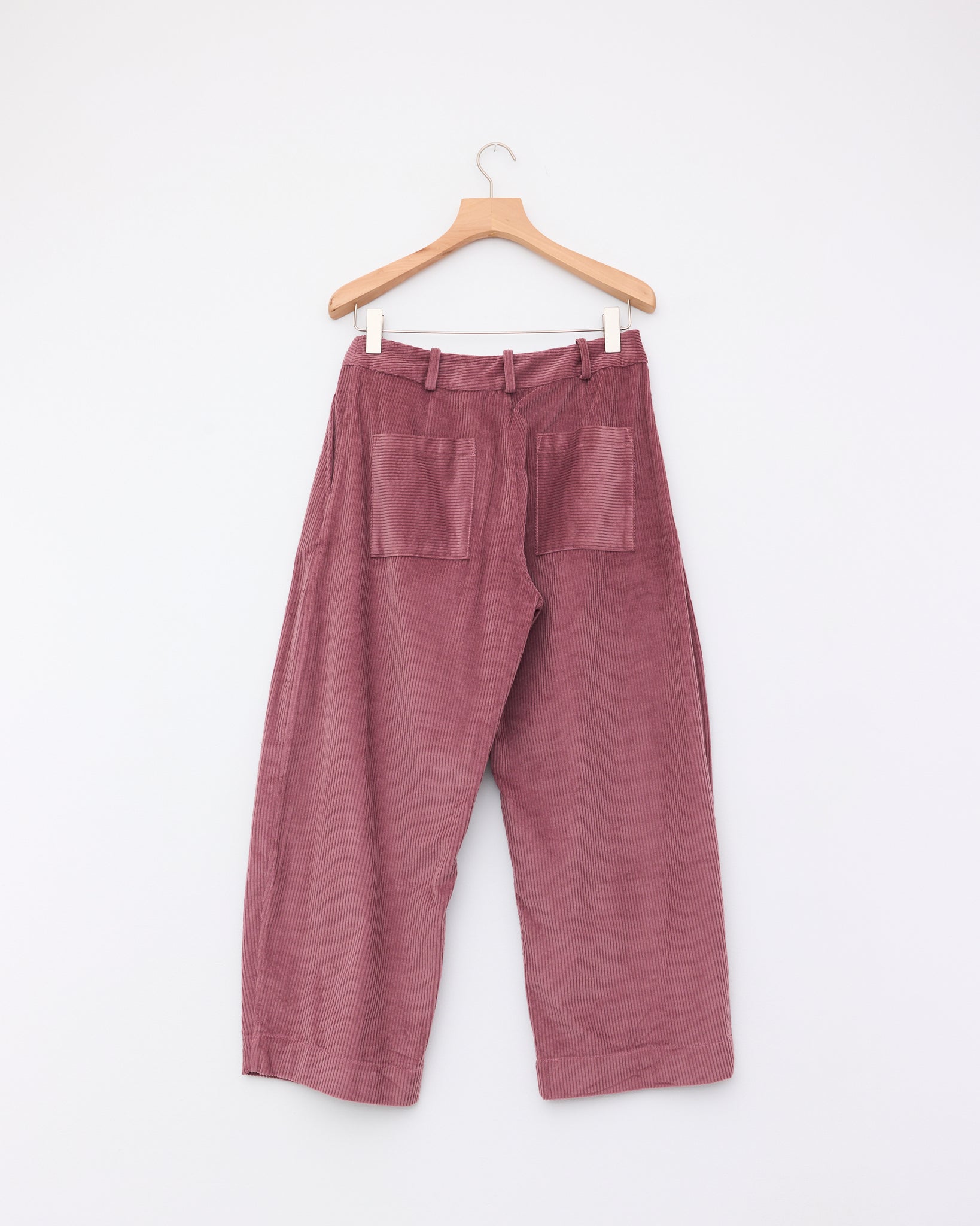 Japanese Cotton Corduroy Robyn Trouser, Thistle